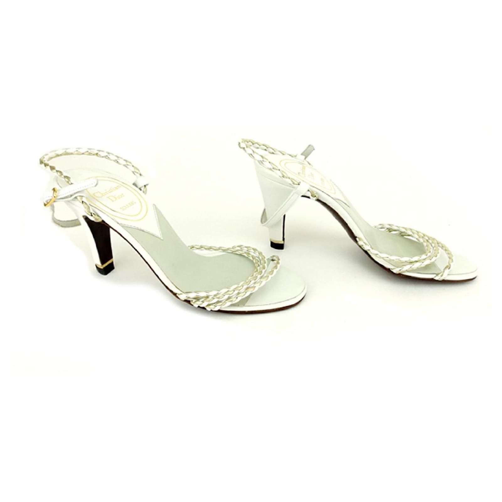 Christian Dior Heels White ref.626344 - Joli Closet