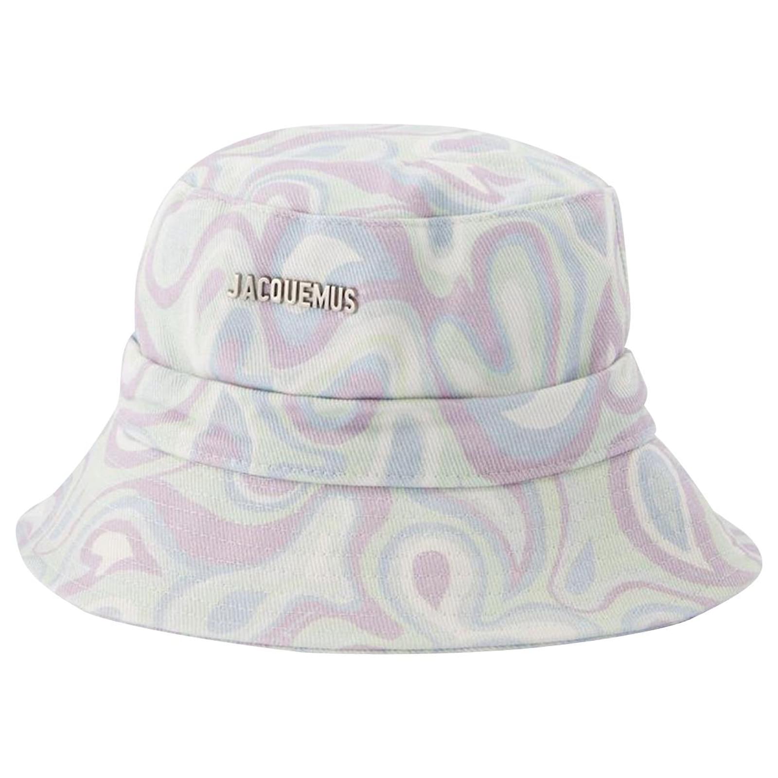 Jacquemus Chapeau Bob Le Bob Gadjo En Toile Paisley Ref 626413 Joli