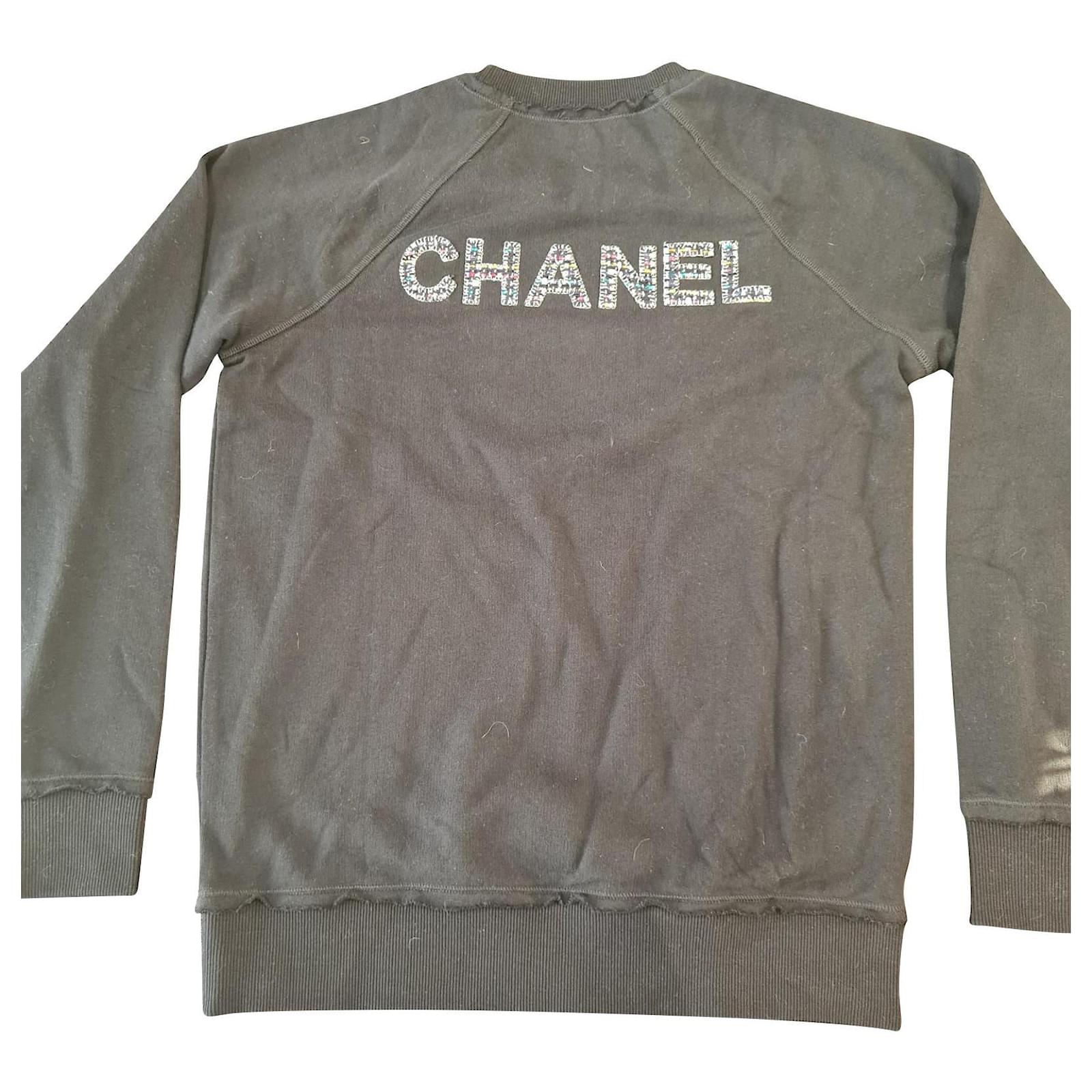 Autre Marque Chanel uniform logo tweed 