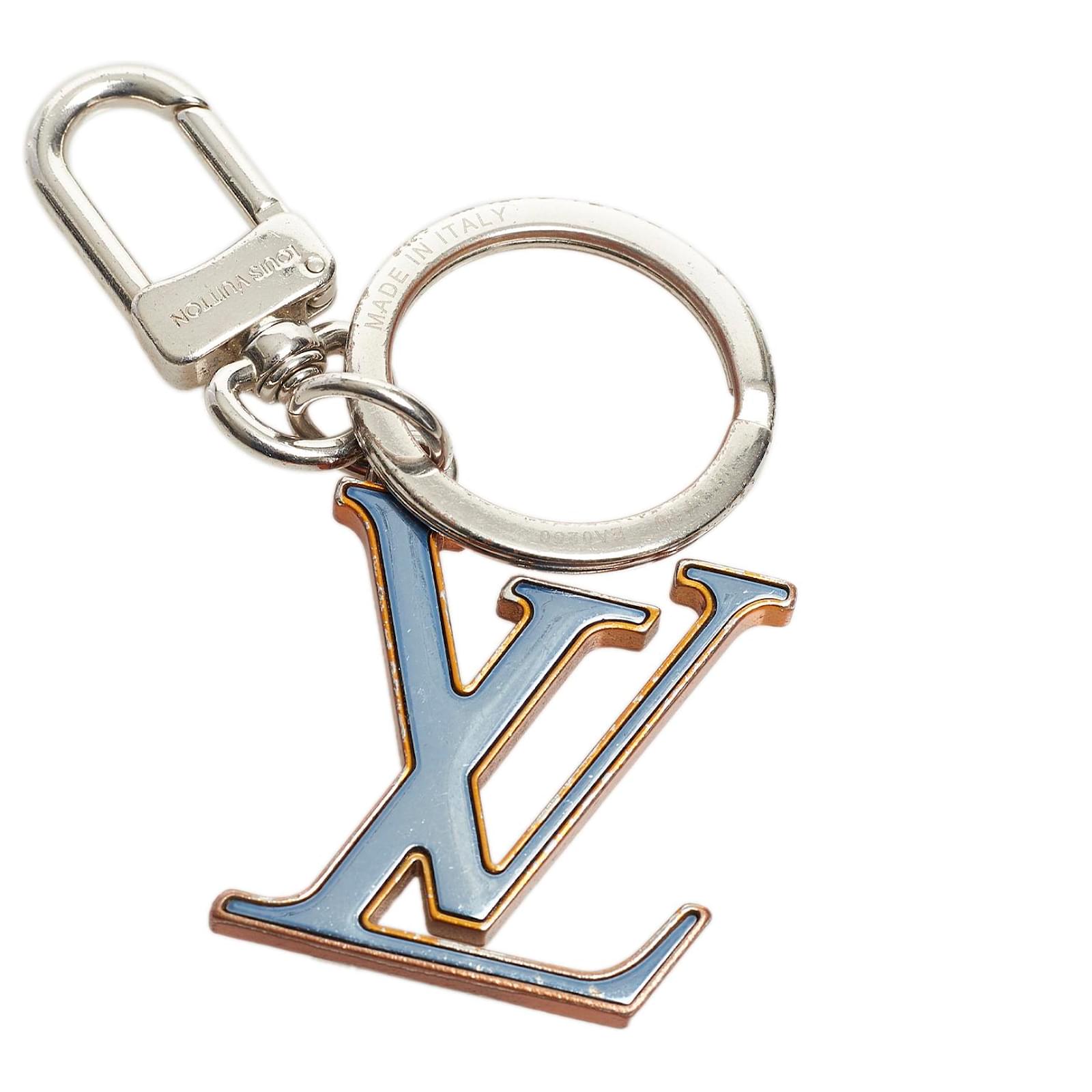Louis Vuitton Metal/Silver Blown up bag key Holder bag charm -FW