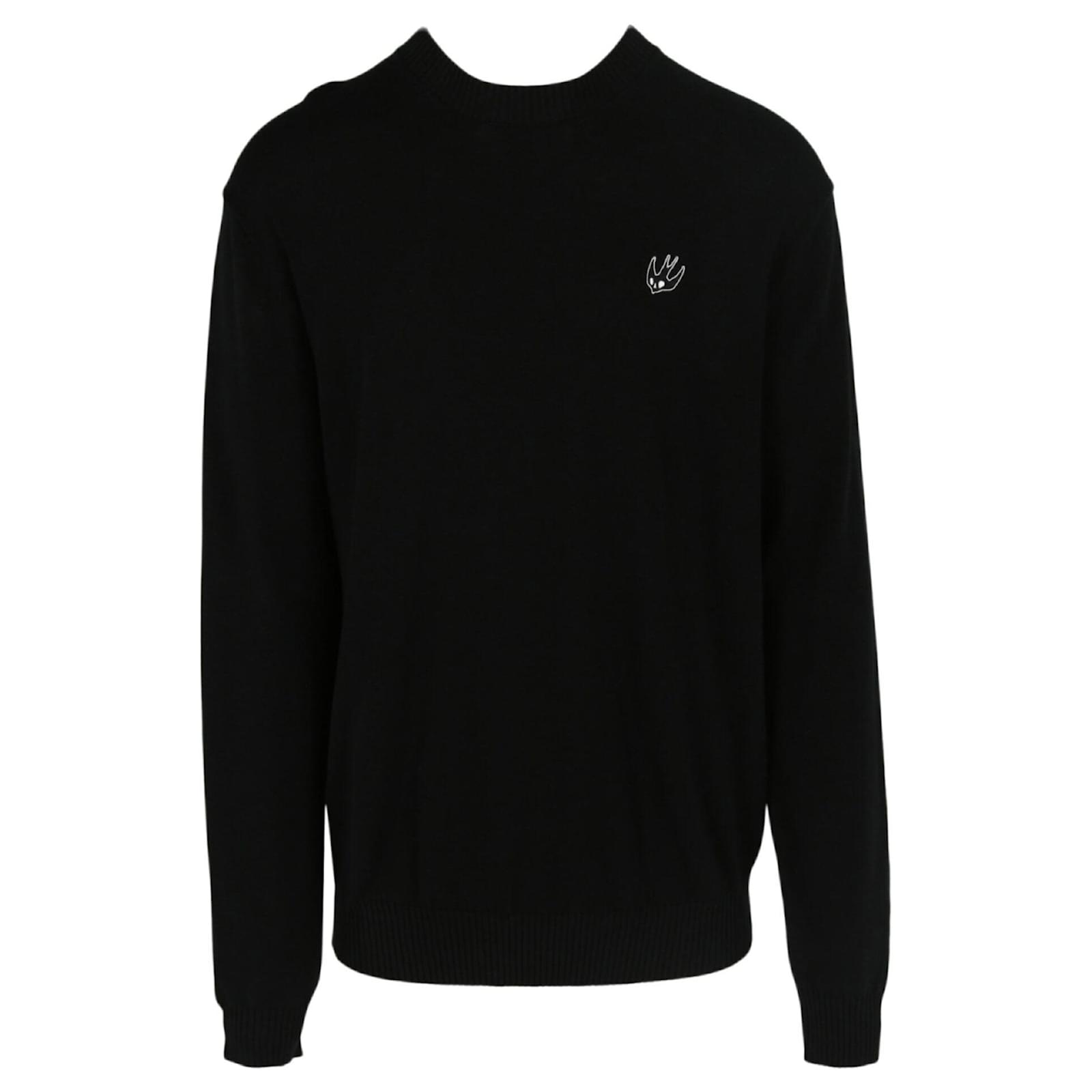 McQ deals Alexander McQueen sweatshirt black 100% cotton XS live fast die