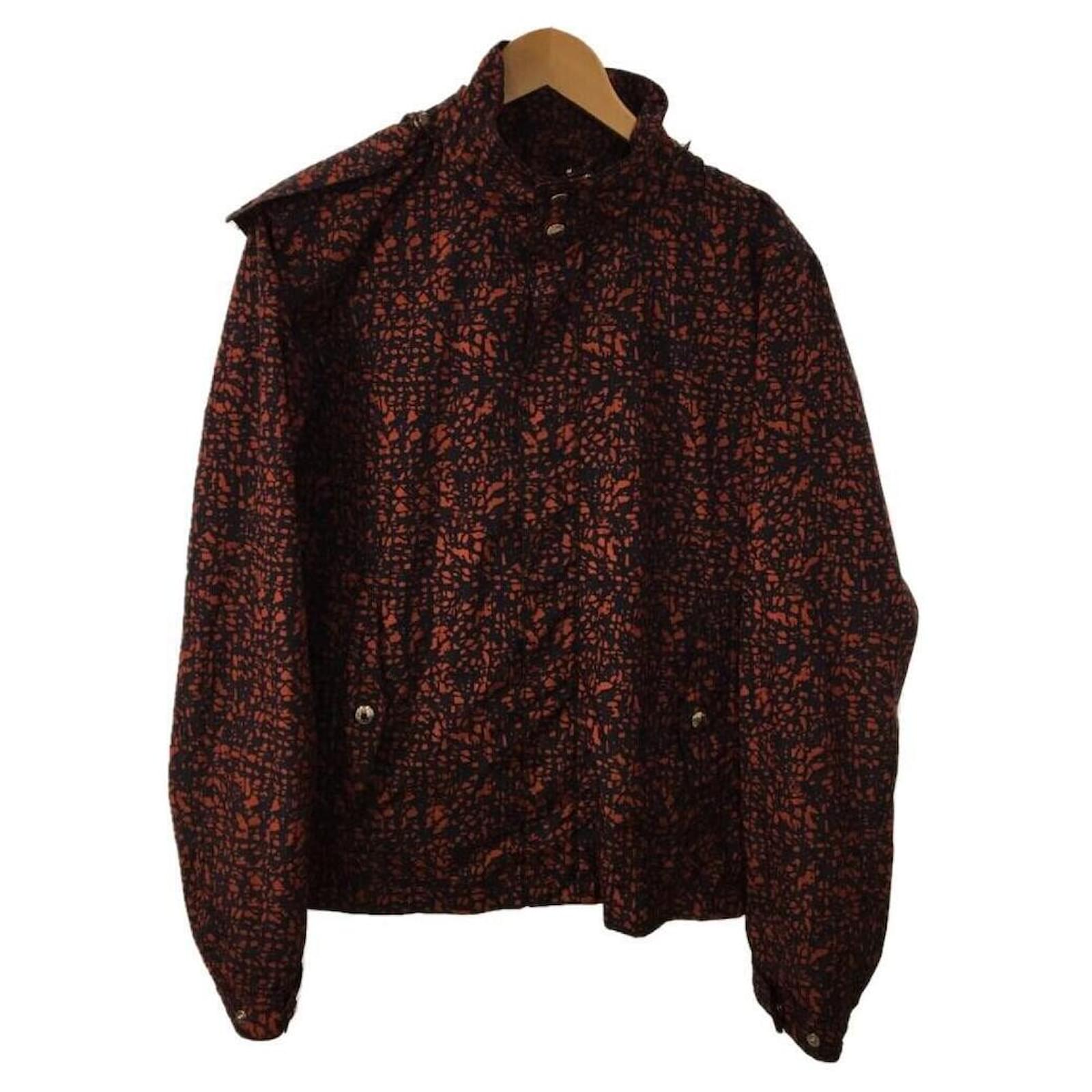 Louis Vuitton coat in leopard print cotton blend with brown