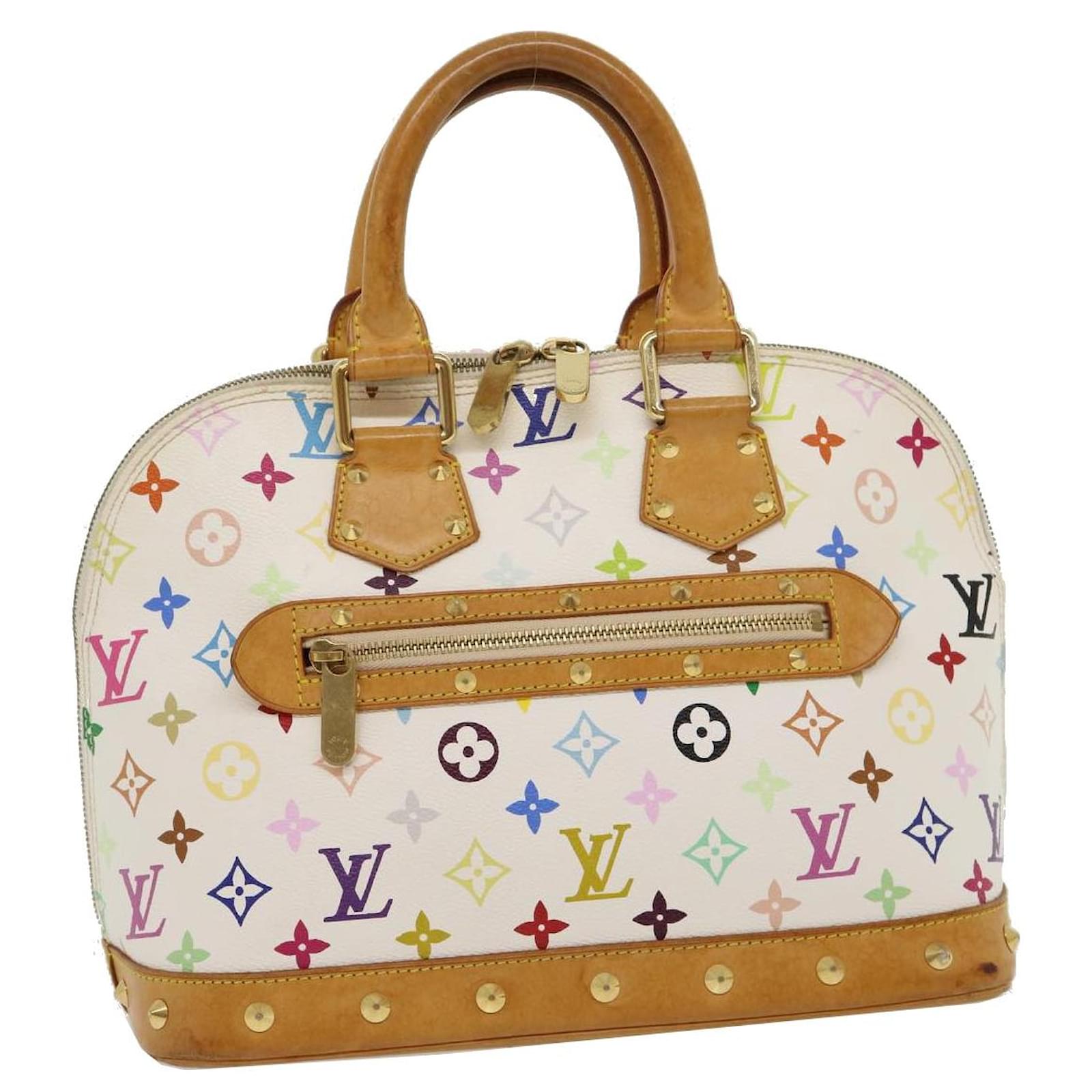 Bolso de mano con monograma Louis Vuitton de color Blanco