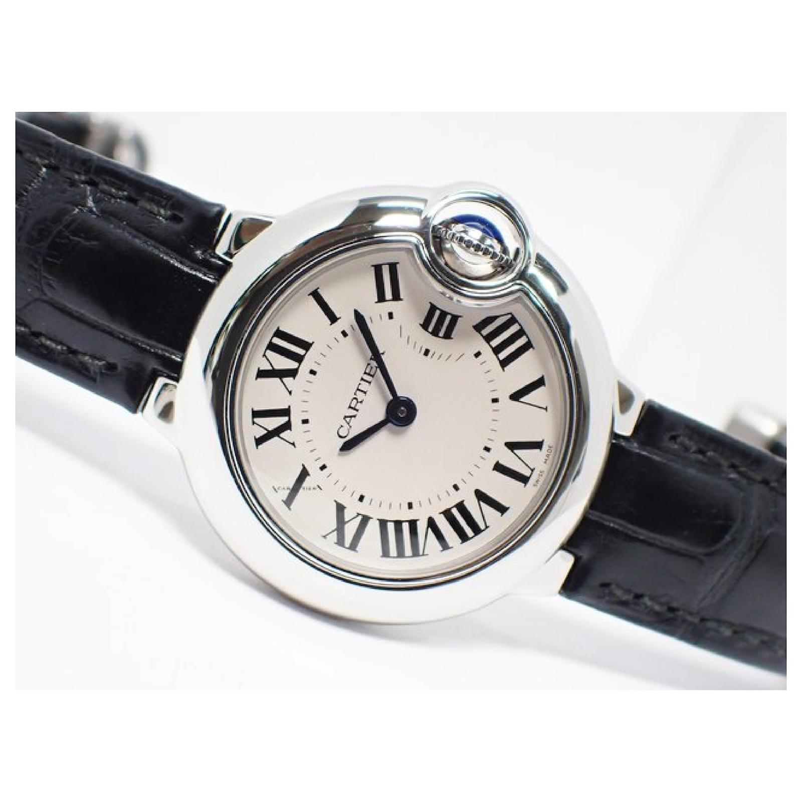 CARTIER Ballon Bleu de 28 MM Femmes Acier Argenté ref.629219 Joli Closet