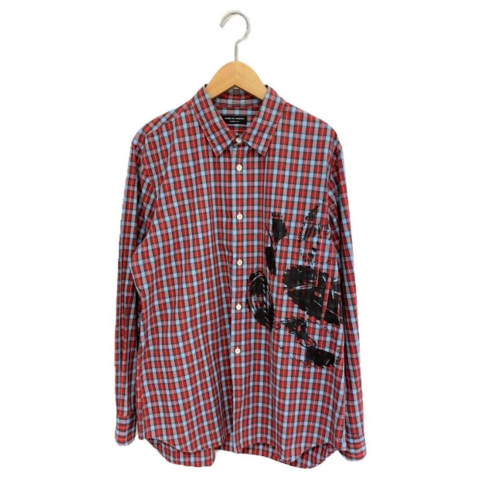 Comme Des Garcons Shirts Red Cotton ref.629484 - Joli Closet