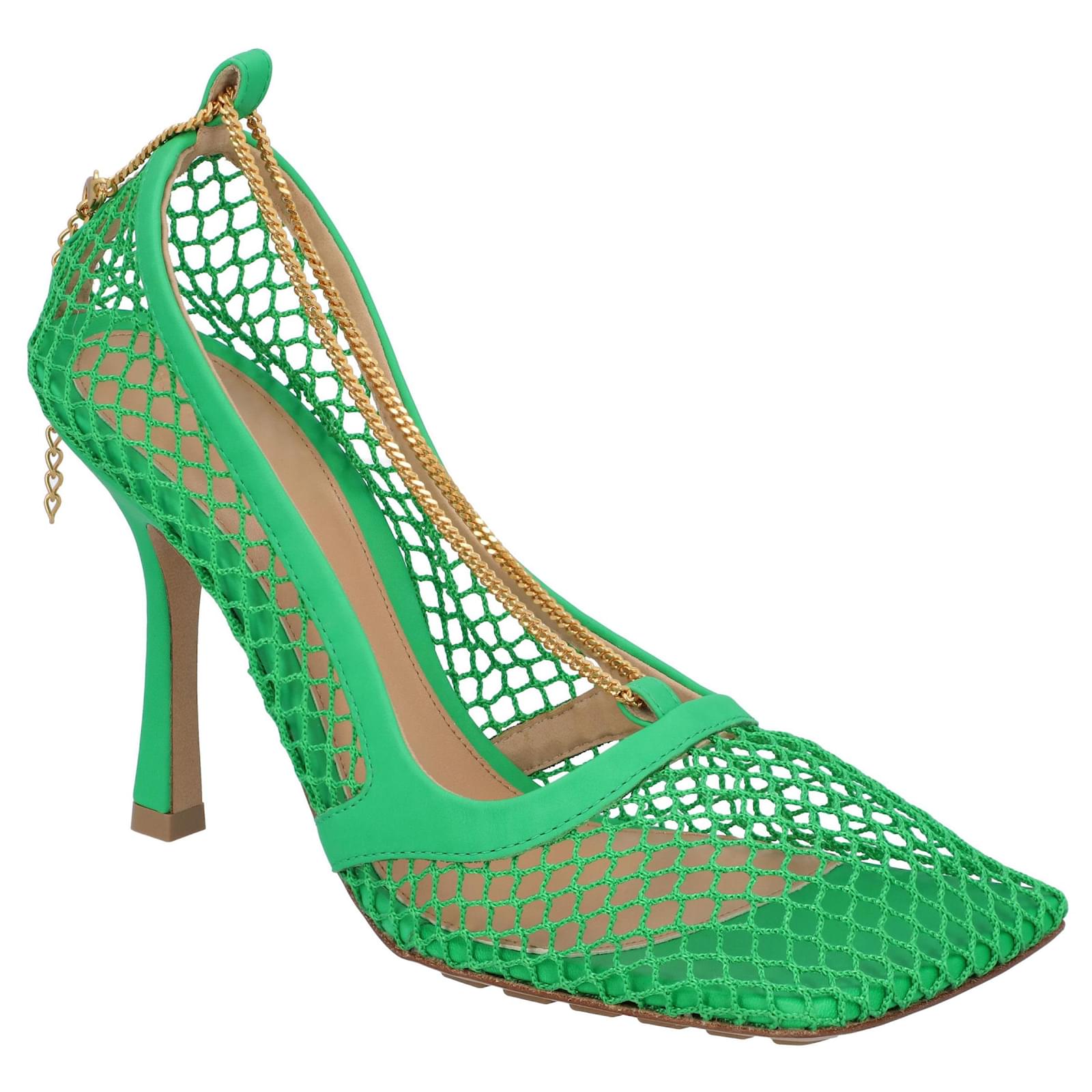 Bottega Veneta - Woman - Green - Heel