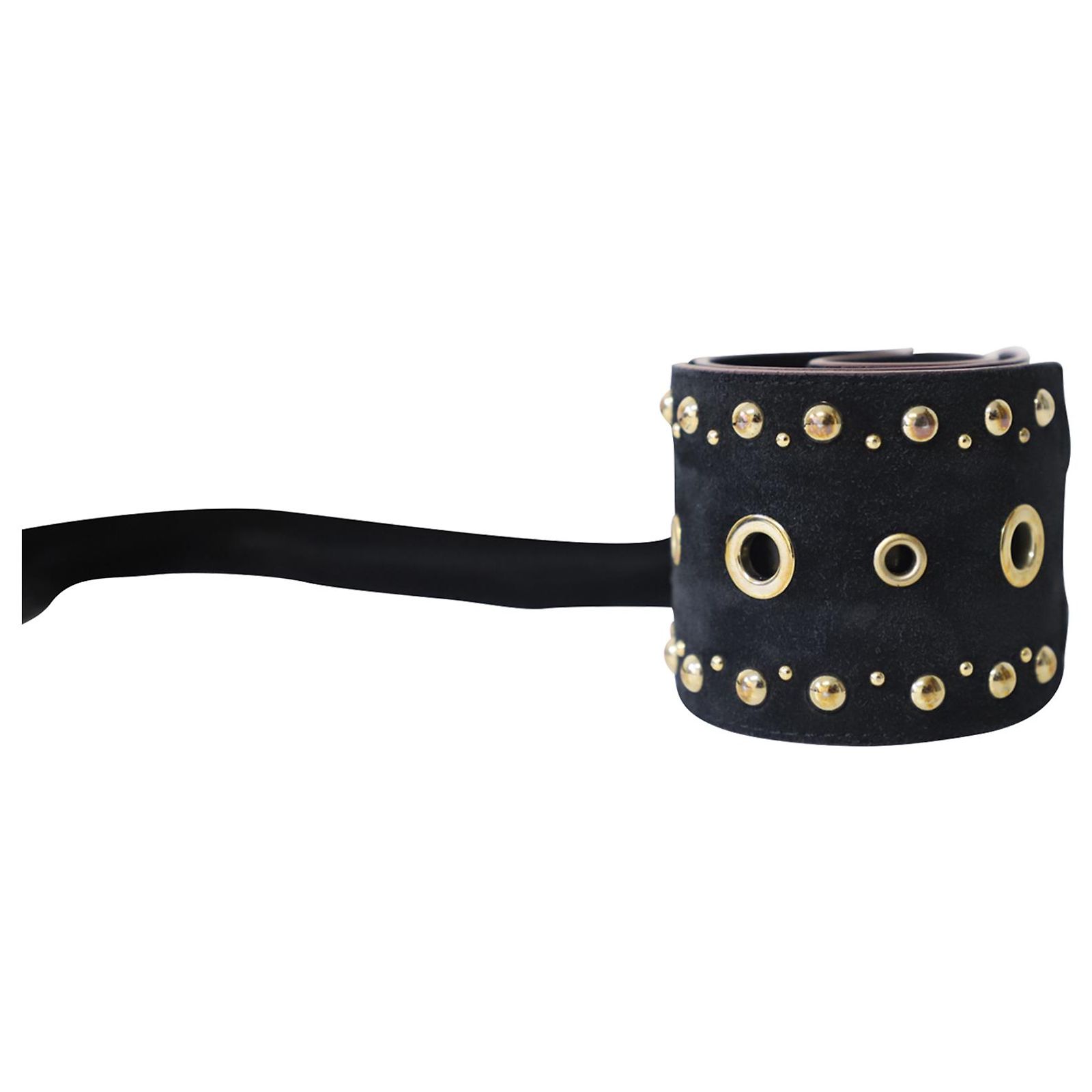 Maje Azalea Tassel Belt in Black Suede Aster Belt as seen on @etalieculverwell⭐️ South Asian  main image 4
