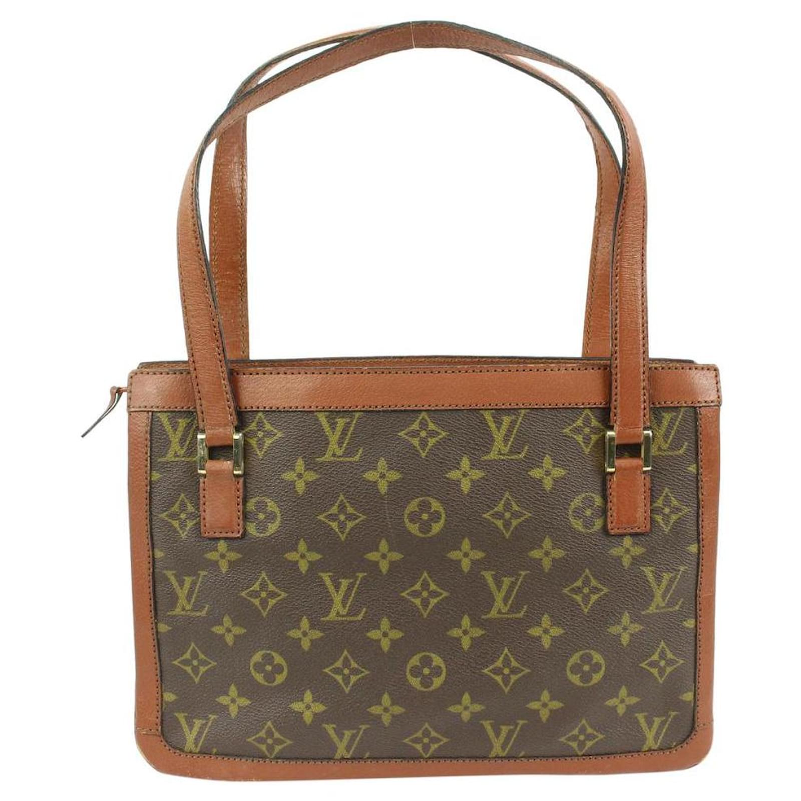 Papillon cloth mini bag Louis Vuitton Brown in Cloth  22758530
