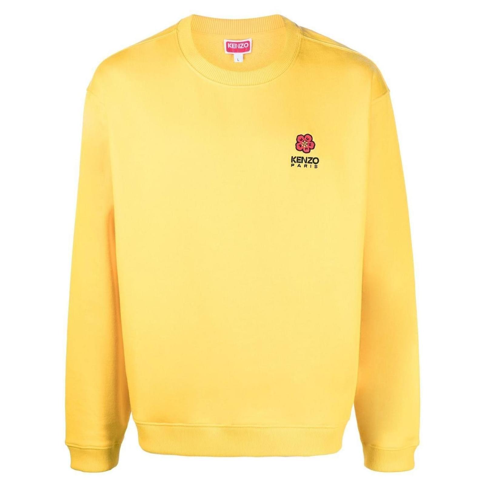 Pull discount kenzo jaune