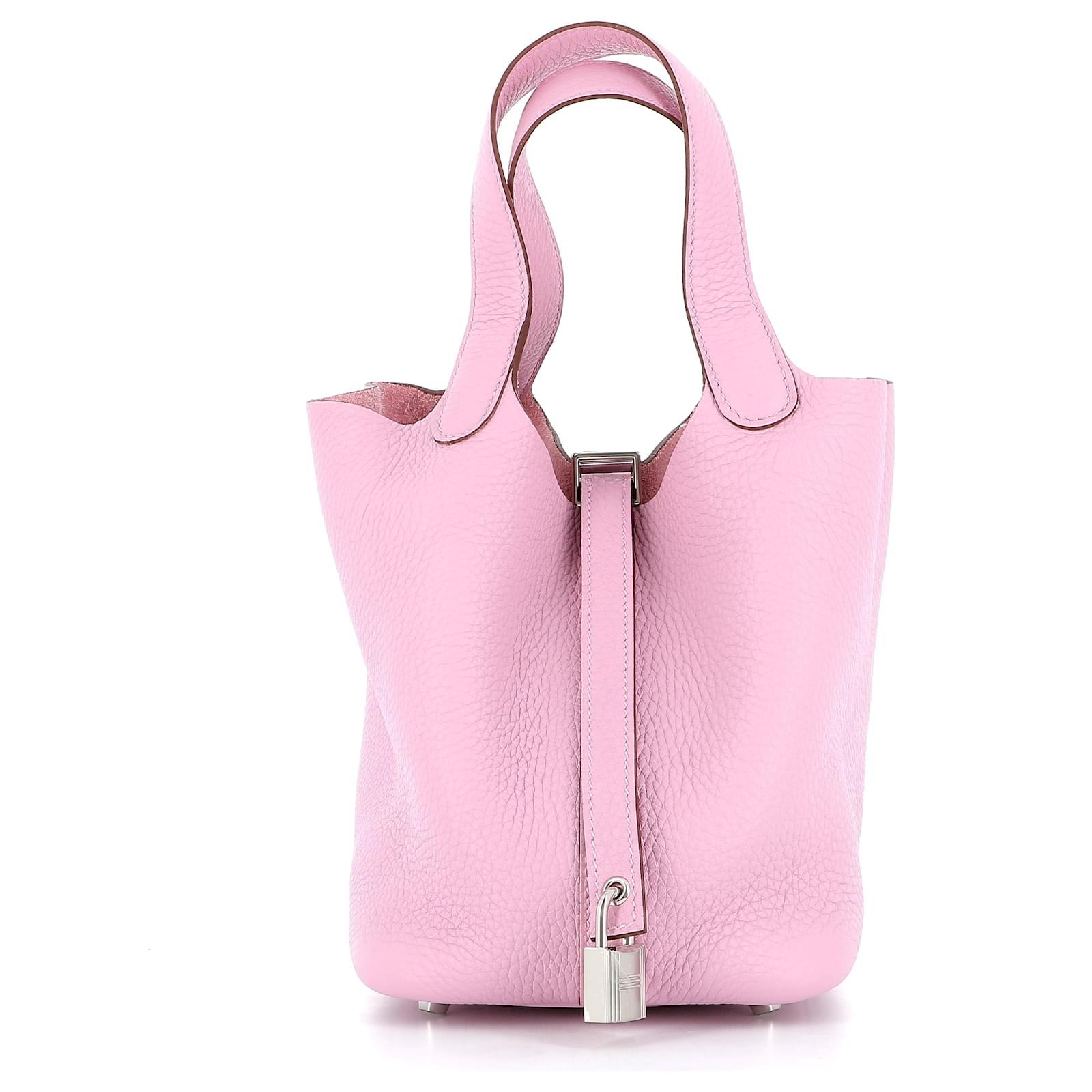Hermès Picotin Pink Leather ref.631298 - Joli Closet