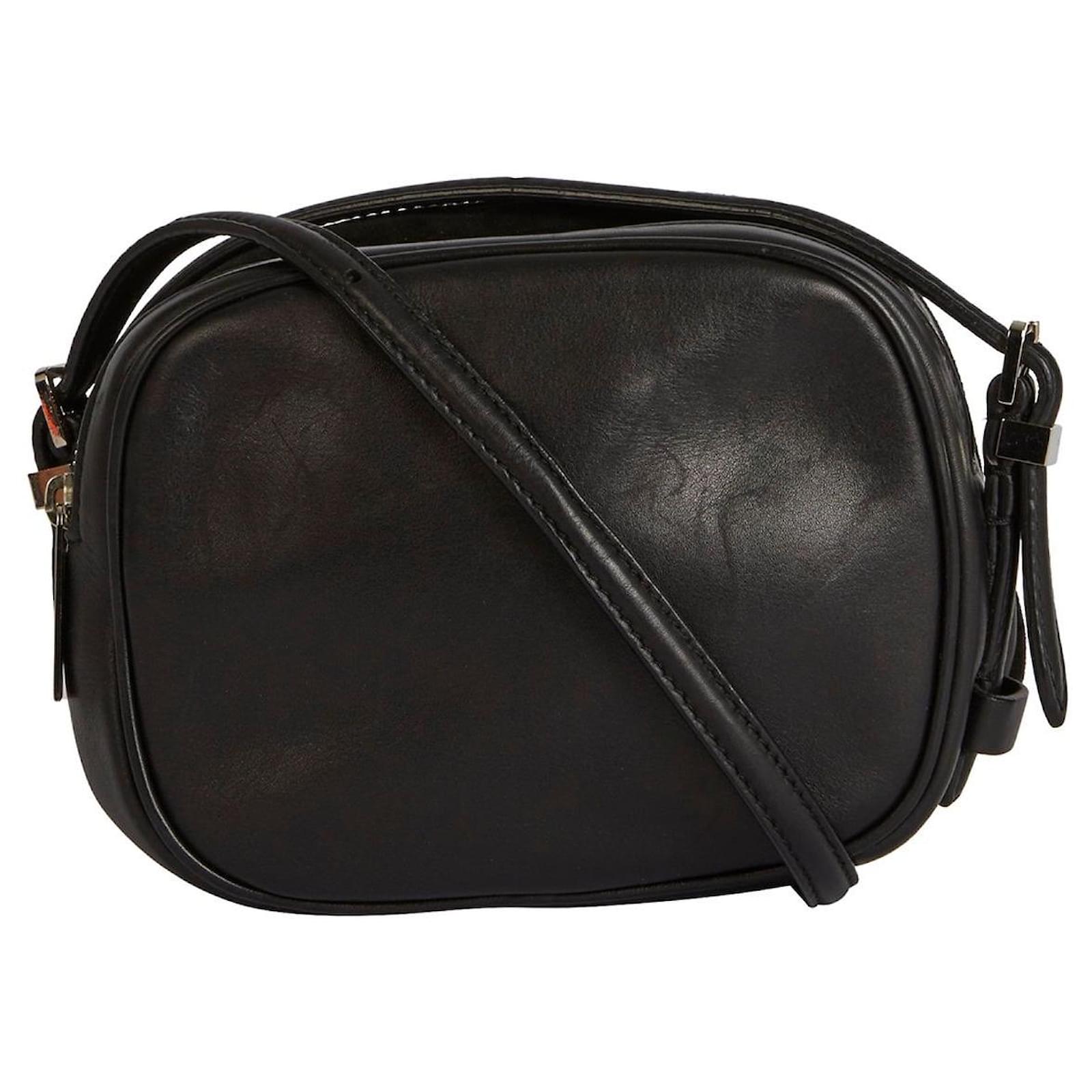 The row Mini Twin Crossbody Bag Black Leather ref.631978 - Joli Closet