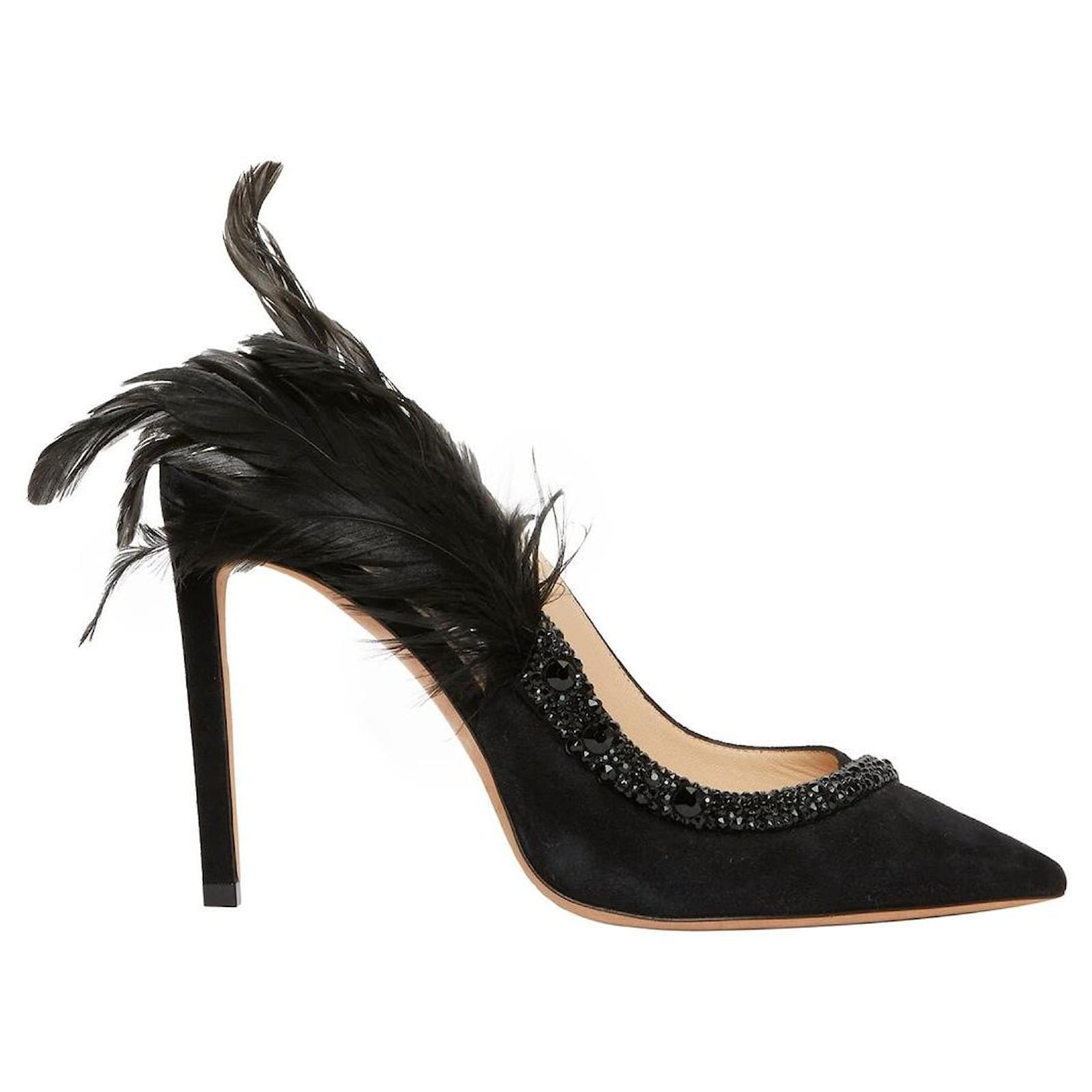 Jimmy choo feather on sale