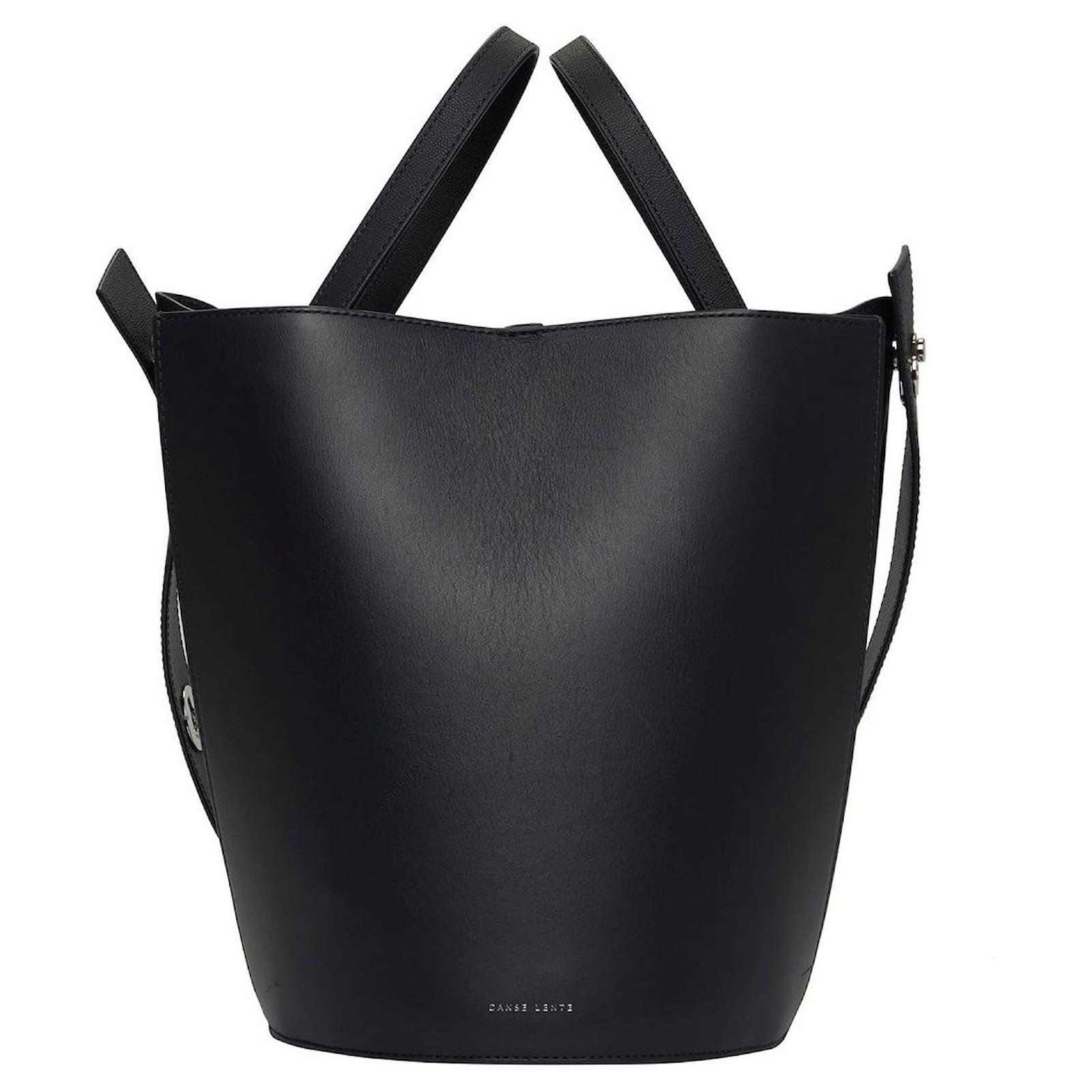 Autre Marque Lorna Calf-Skin Leather Bucket Bag Black ref.632008 - Joli ...