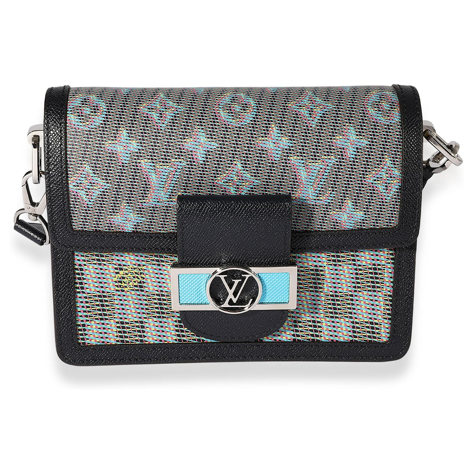 Louis Vuitton Multicolor Pop Print Leather Dauphine Mini Bag