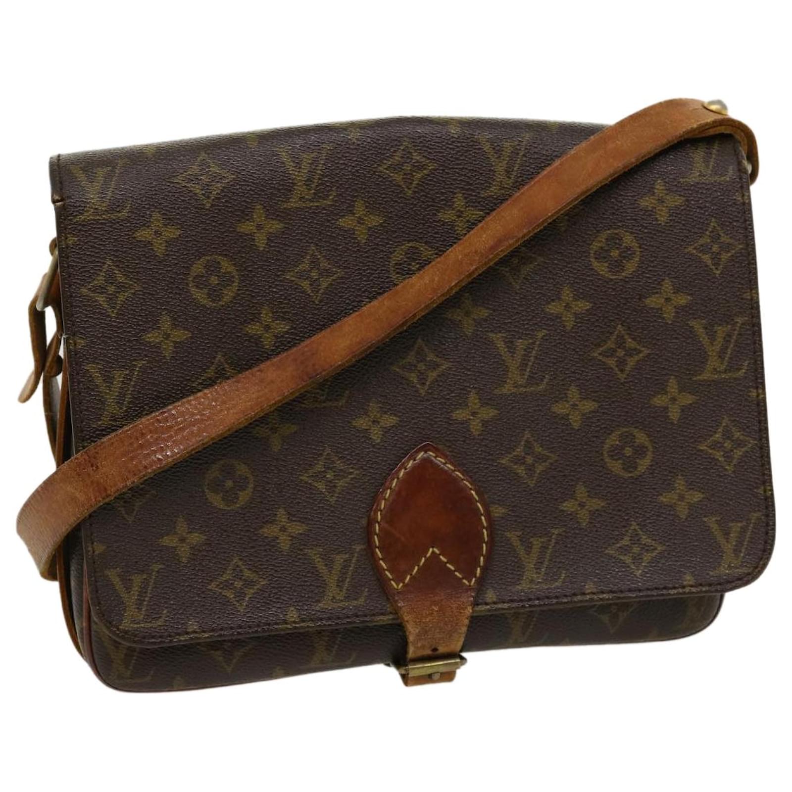 Auth LOUIS VUITTON Cartouchiere GM M51252 Monogram - 834 Shoulder Bag