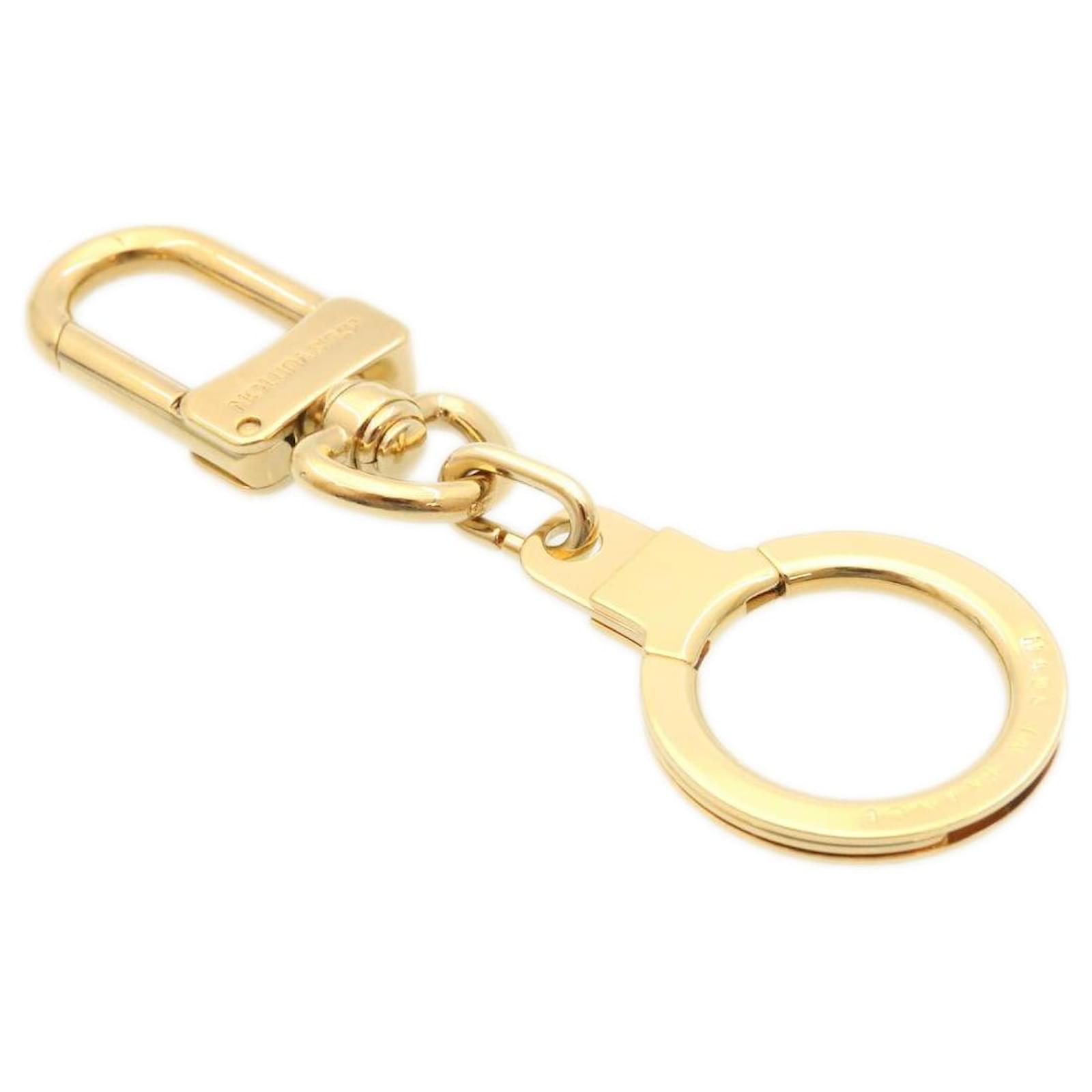 Louis Vuitton Gold Tone Chaine Anneau Cles Dore Bag Charm