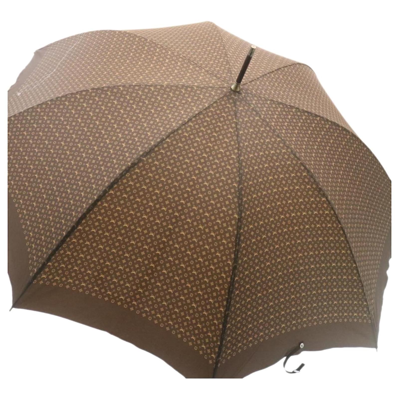 LOUIS VUITTON Monogram Umbrella Brown LV Auth am1872g Nylon ref.633743 -  Joli Closet