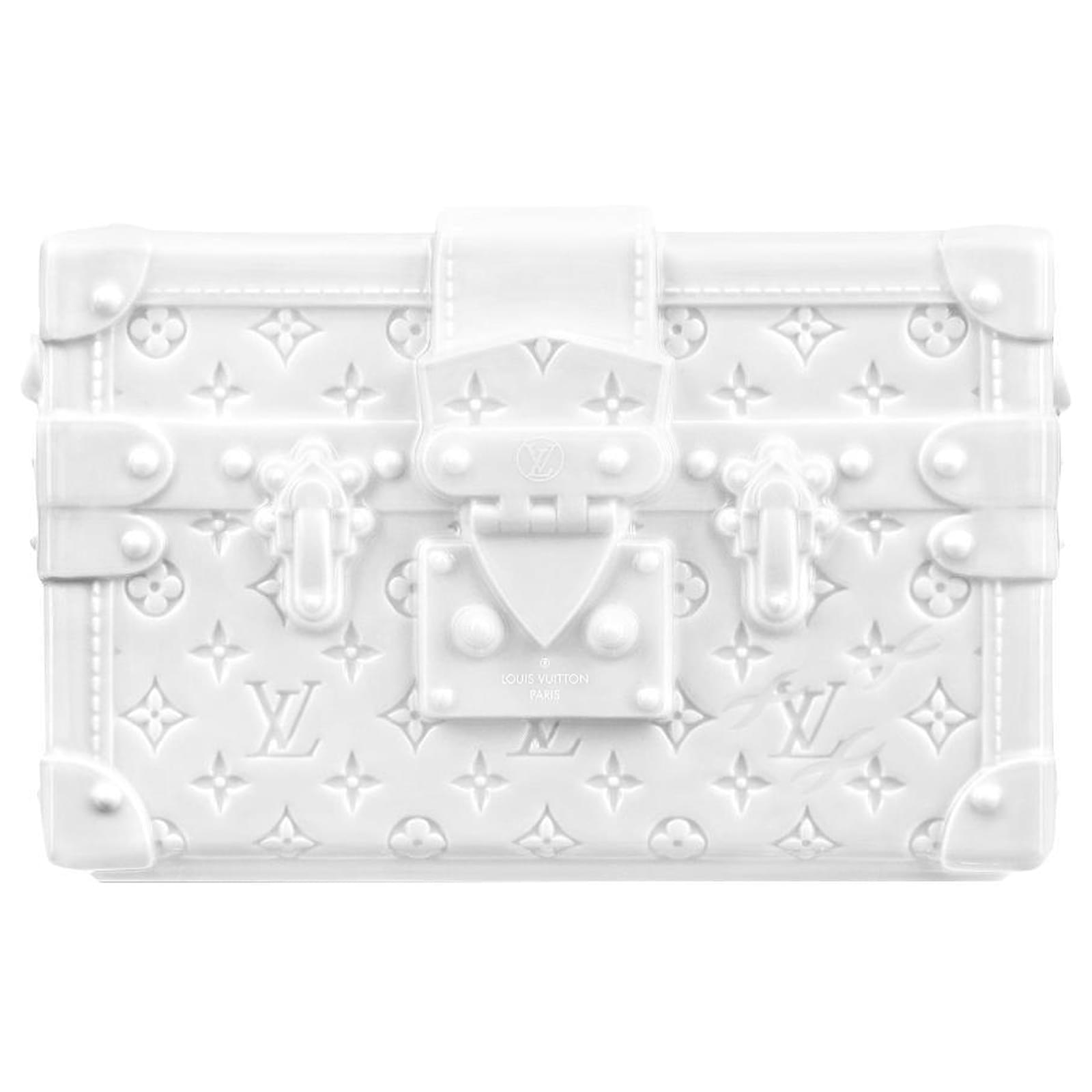 Louis Vuitton Vaso LV Petite Malle Bianco ref.633878 - Joli Closet