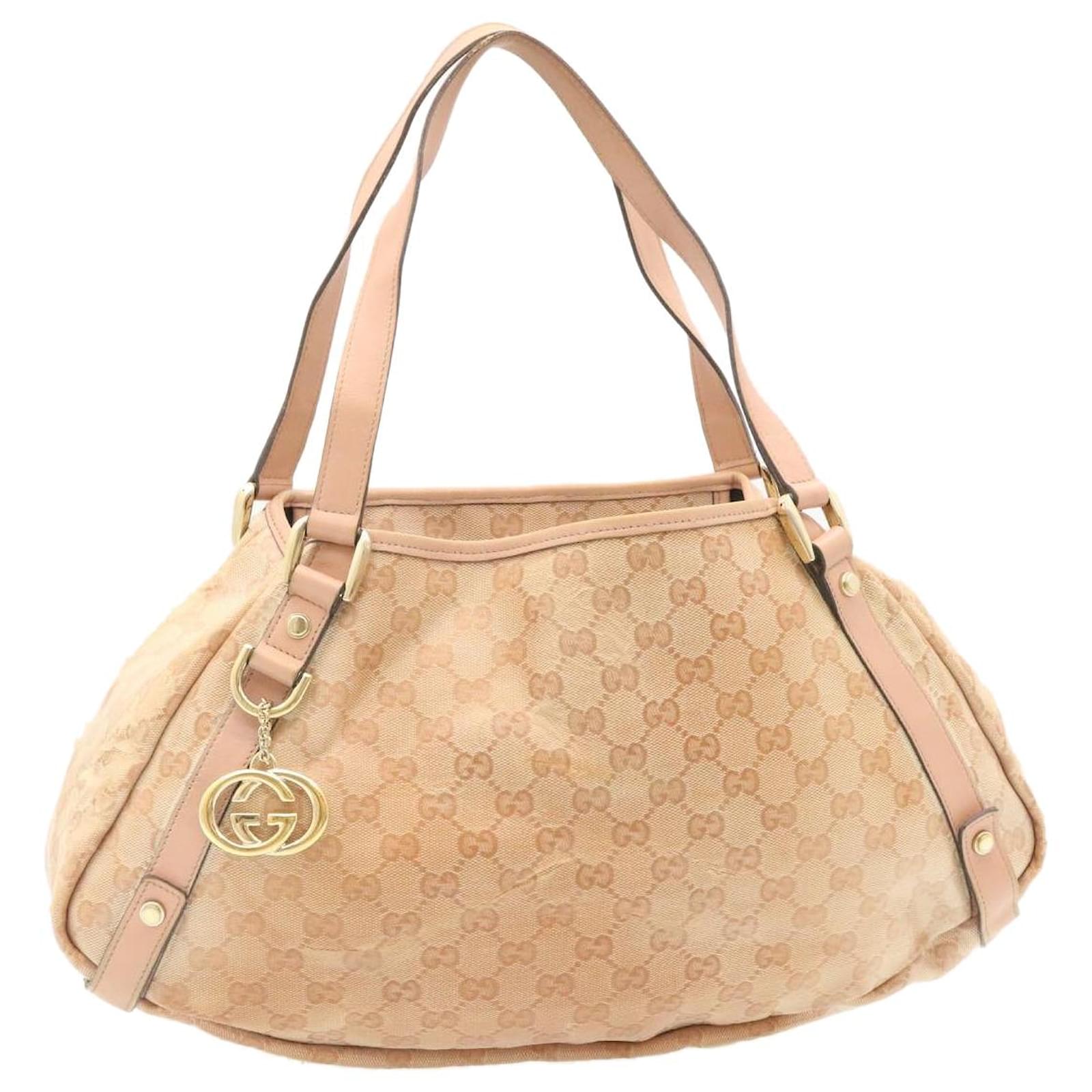 Gucci Abbey - Gucci GG Canvas Coated Shoulder Bag