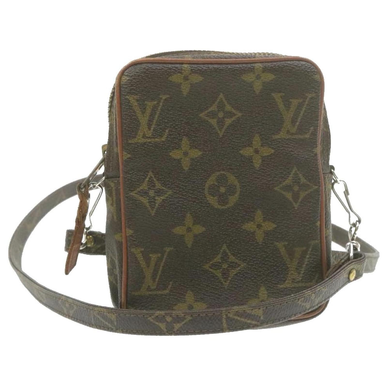 LOUIS VUITTON Monogram Mini Posh Shoulder Bag No.202 LV Auth