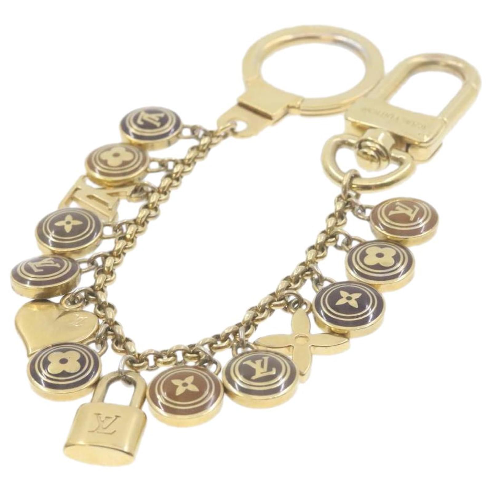 Louis Vuitton Louis Vuitton Fleur de Monogram Bag Charm Chain  Key 