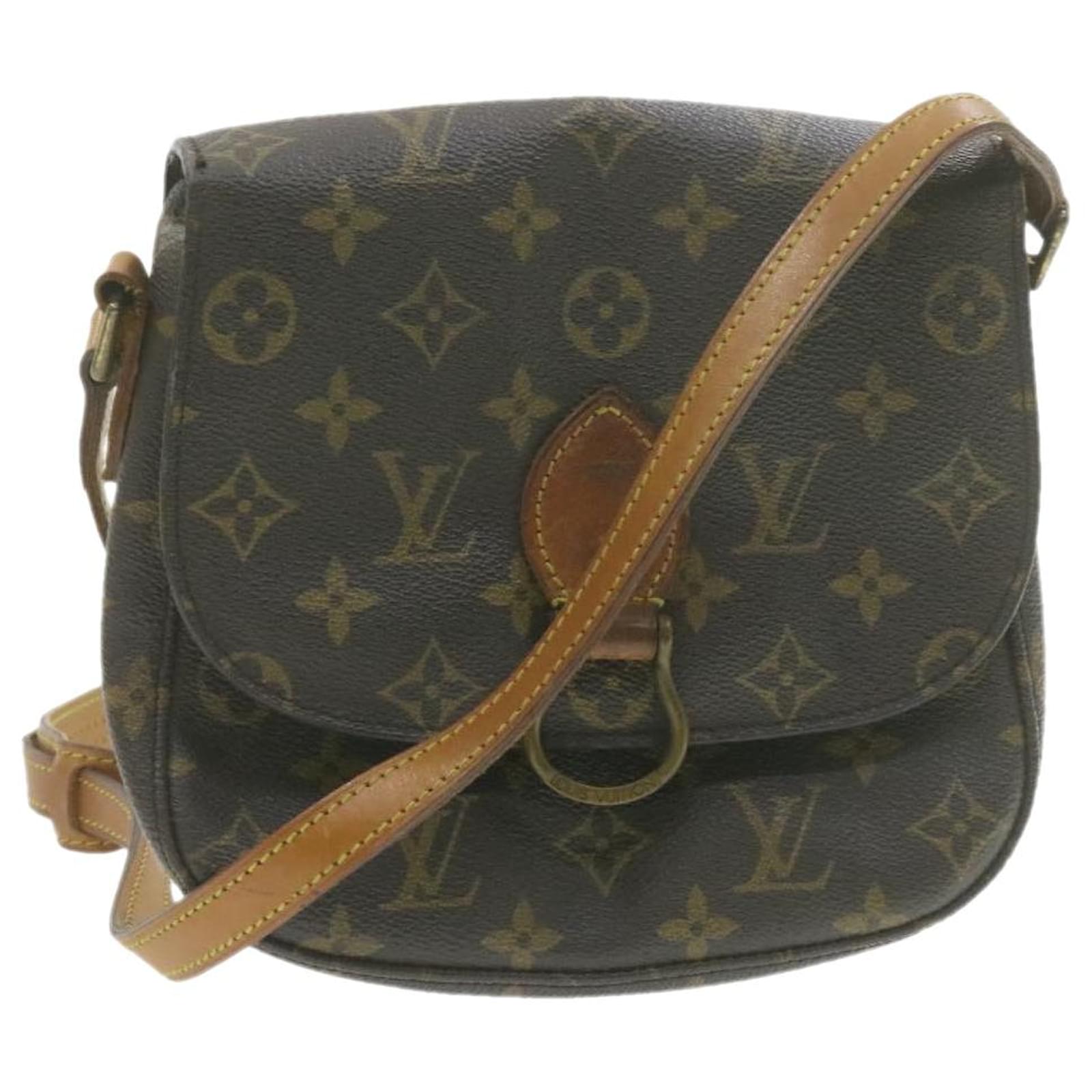 LOUIS VUITTON Monogram Saint Cloud MM Shoulder Bag M51243 LV Auth am1144g