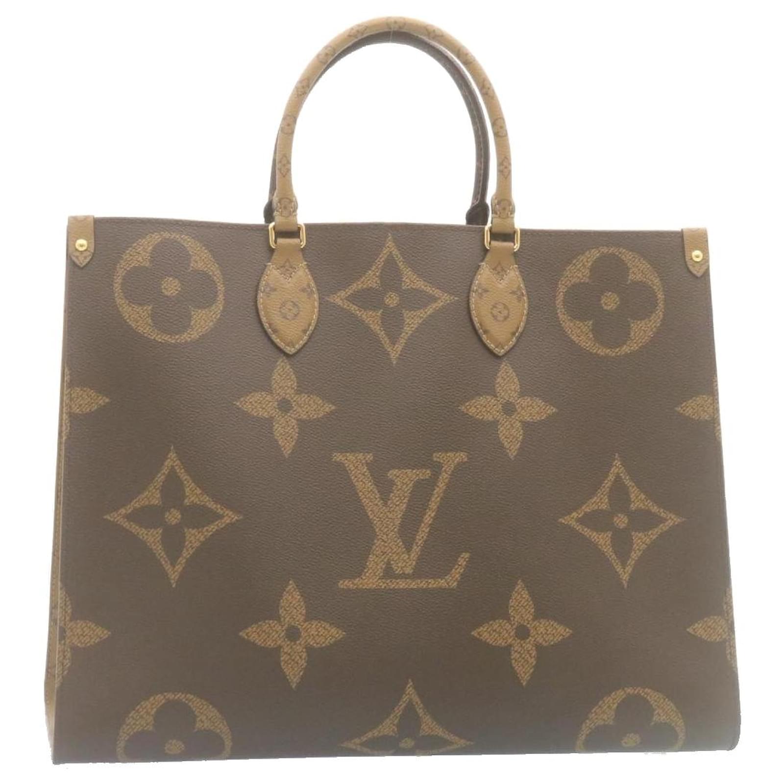 Louis Vuitton Onthego GM Monogram Reverse Monogram Giant