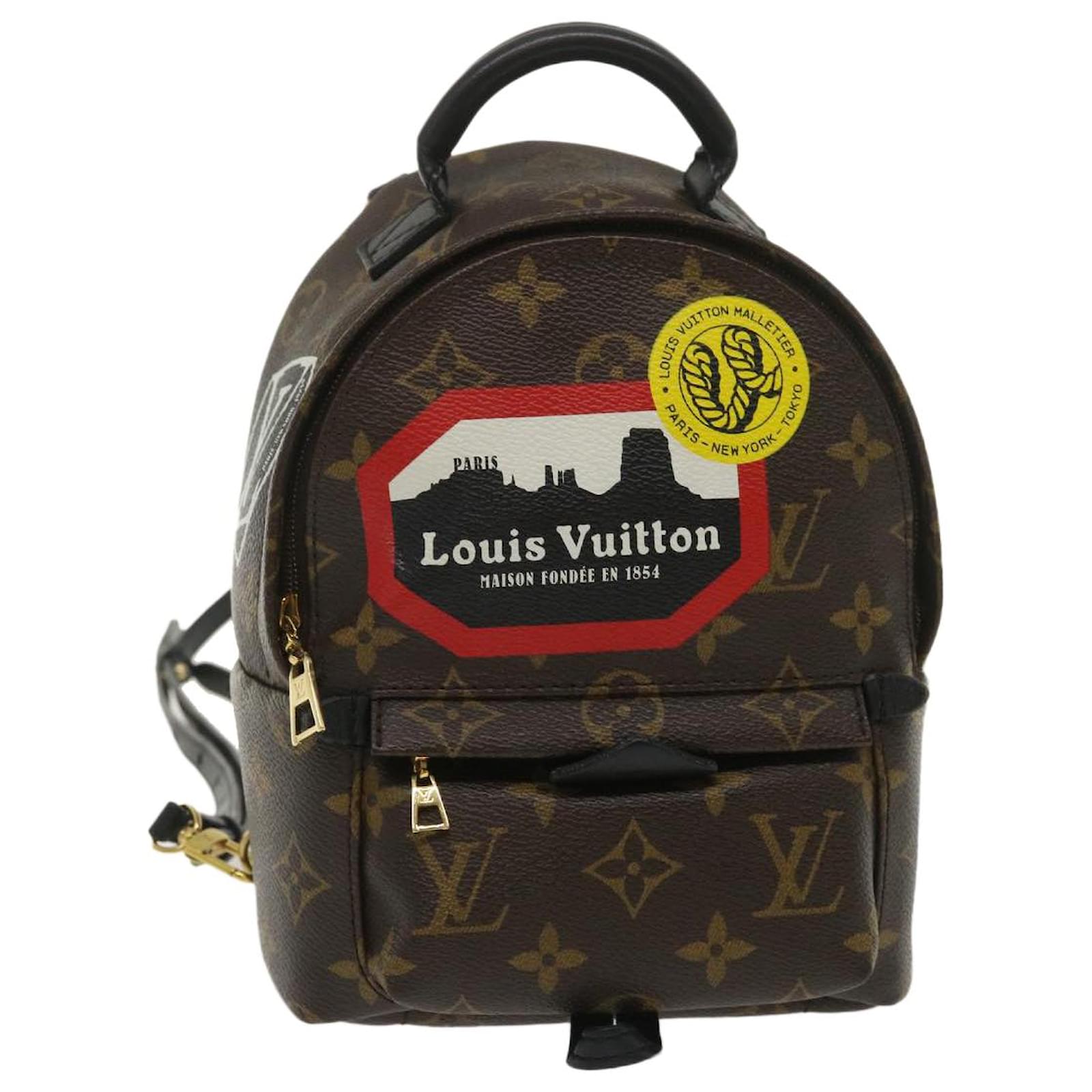LOUIS VUITTON Monogram World Tour Palm Springs Shoulder Bag M42971