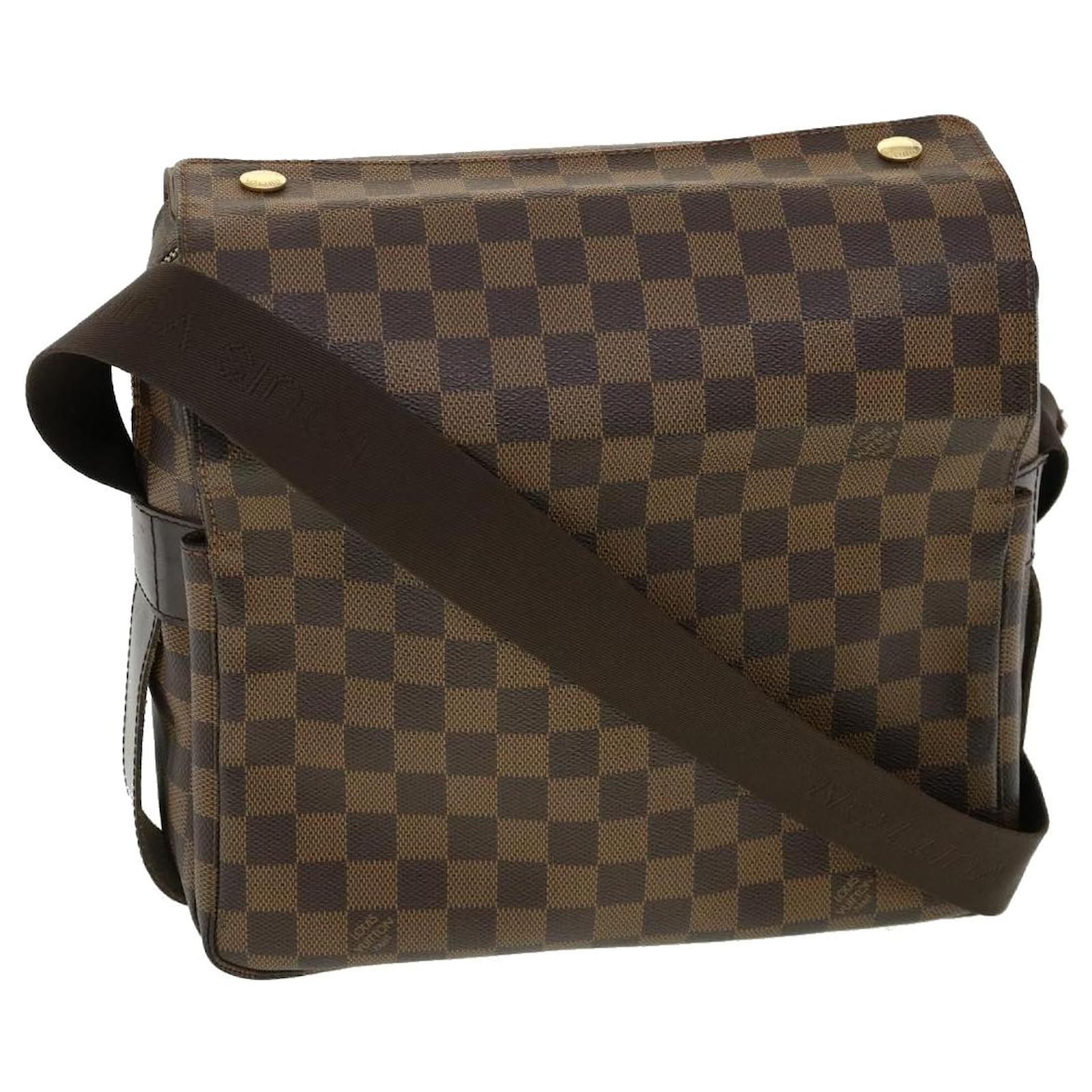 LOUIS VUITTON Damier Ebene Naviglio Shoulder Bag N45255 LV Auth 28806  ref.635935 - Joli Closet