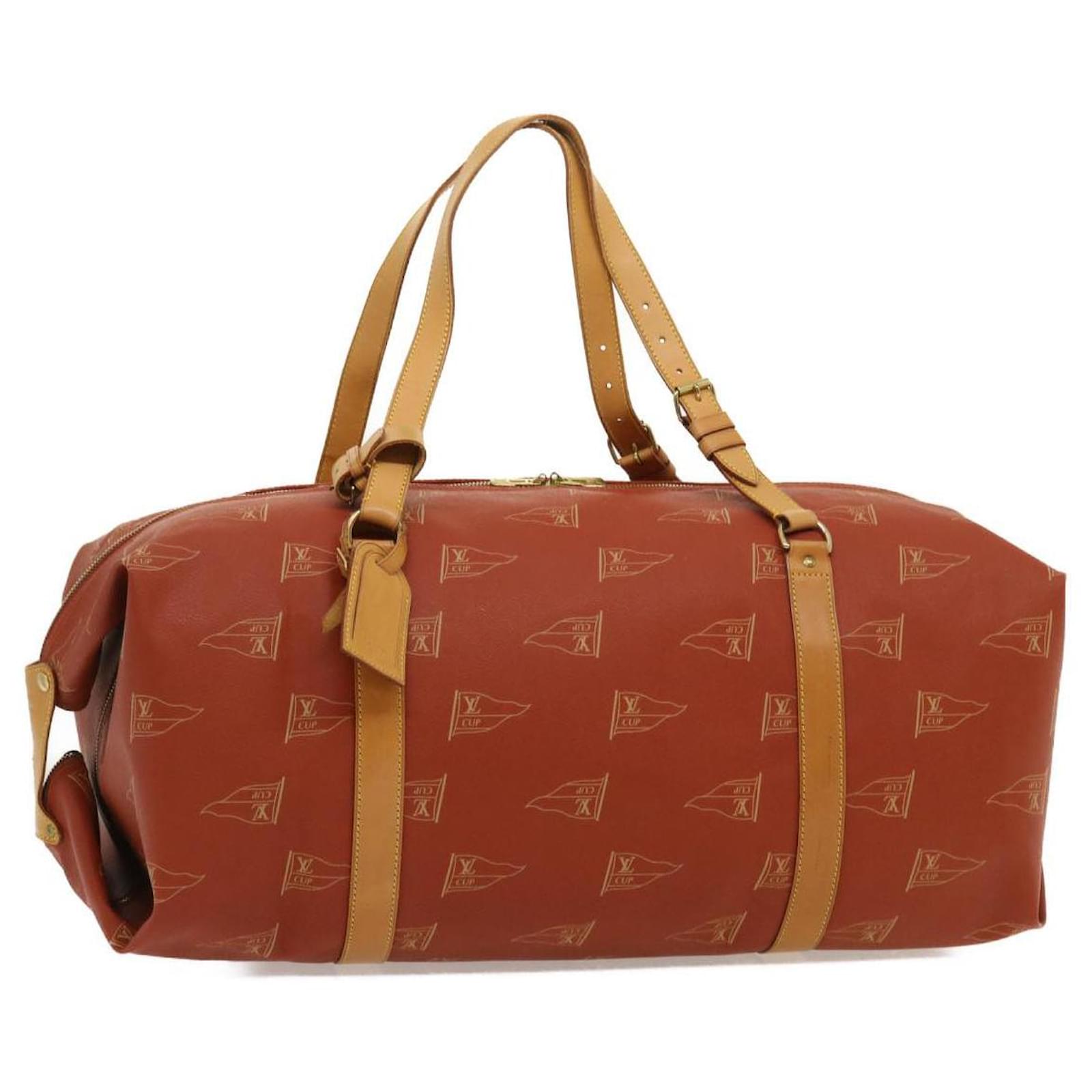 LOUIS VUITTON Copa Louis Vuitton Kabul Boston Bolso Rojo M80020  Autenticación LV1674