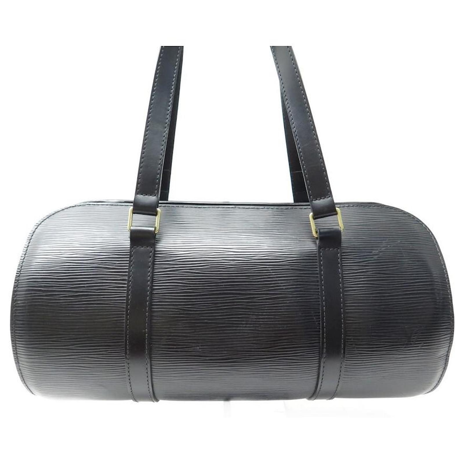 Louis-Vuitton-Epi-Soufflot-Shoulder-Bag-Hand-Bag-Blue-M52222