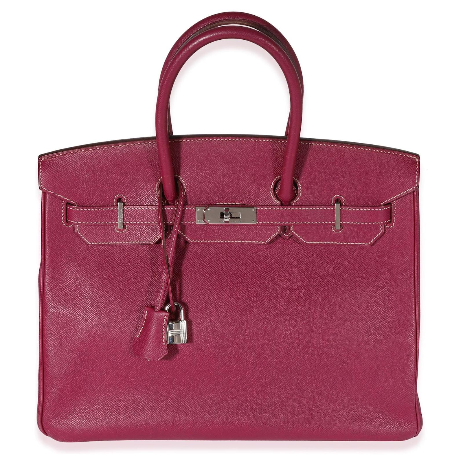 Hermès Hermes Limited Edition Tosca Epsom & Rose Tyrien Candy