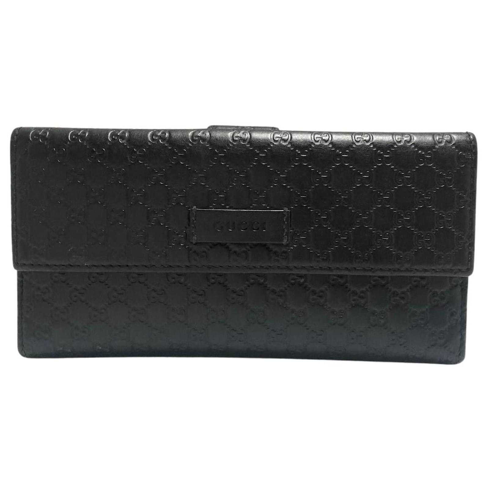 Gucci Micro Guccissima Black Leather ref.637535 - Joli Closet