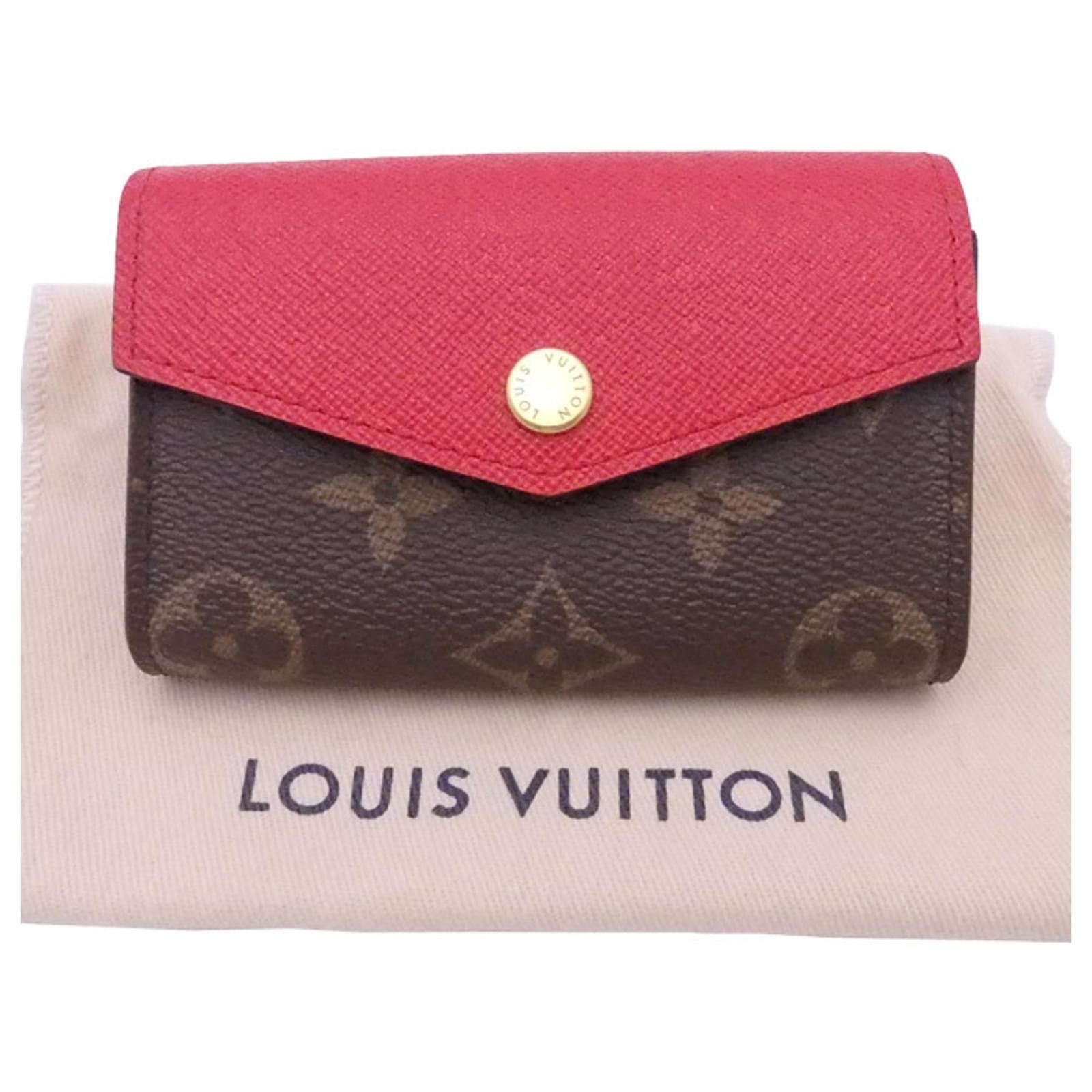 Louis Vuitton Multicartes Sarah Brown Cloth ref.637823 - Joli Closet