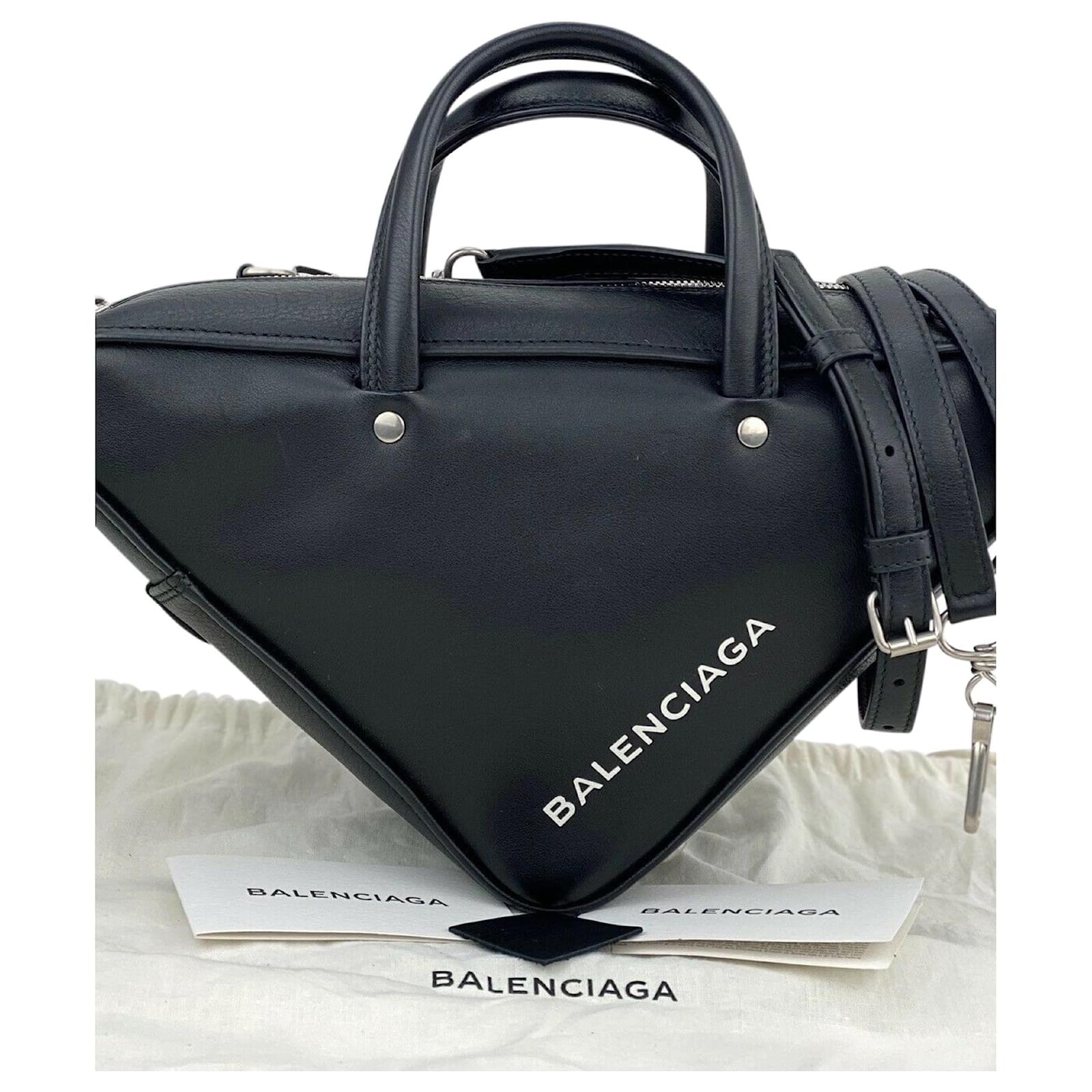balenciaga triangle handbag