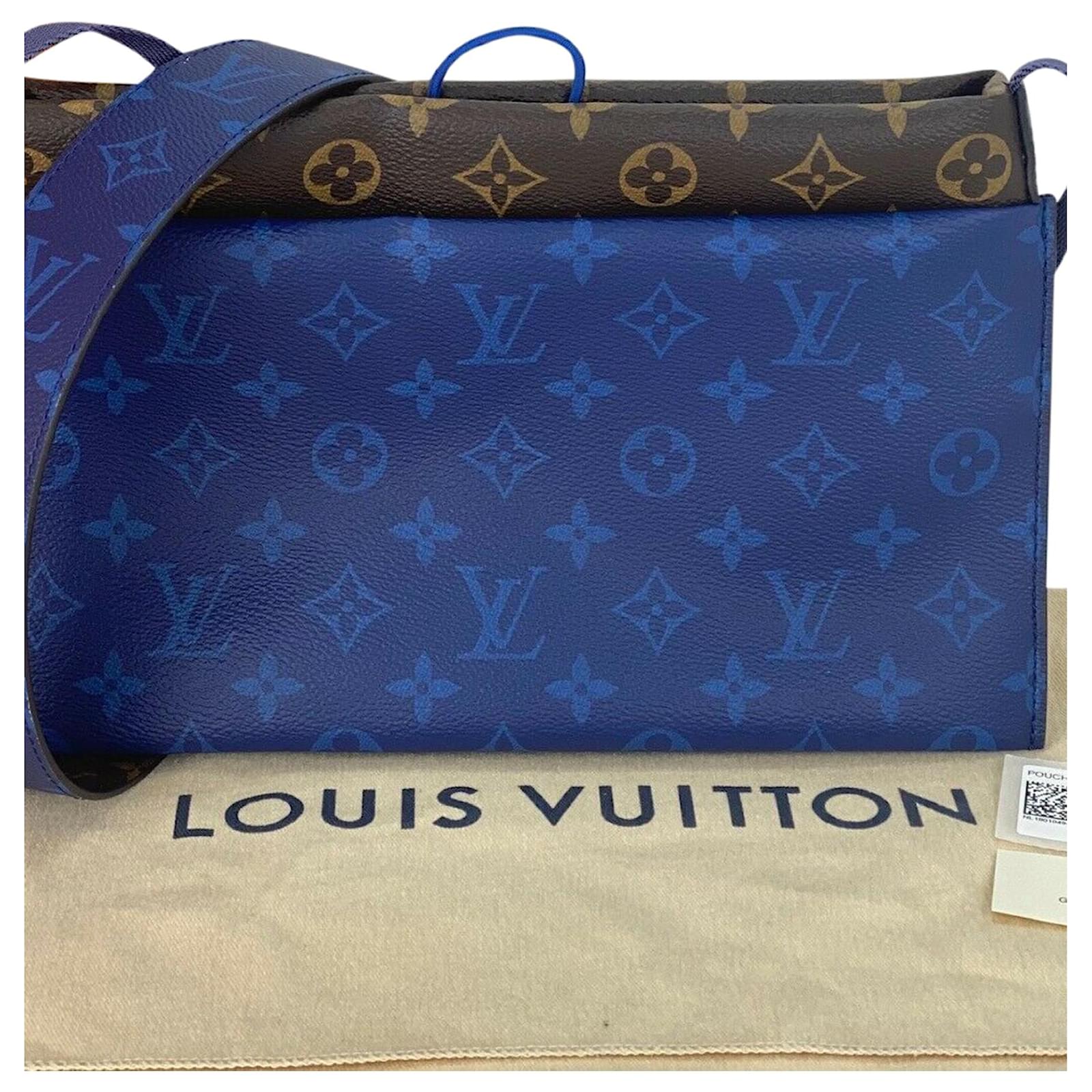 Louis Vuitton Louis Vuitton Bag Monogram Small Outdoor Pouch Pacific Blue  Pochette M43854 a764 ref.639400 - Joli Closet