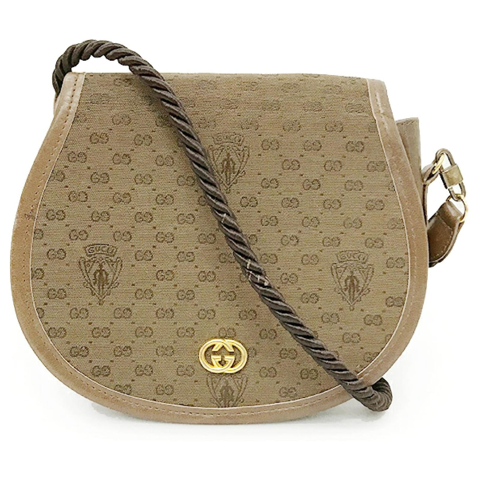 Gucci Handbags Brown Leather ref.641005 Joli Closet