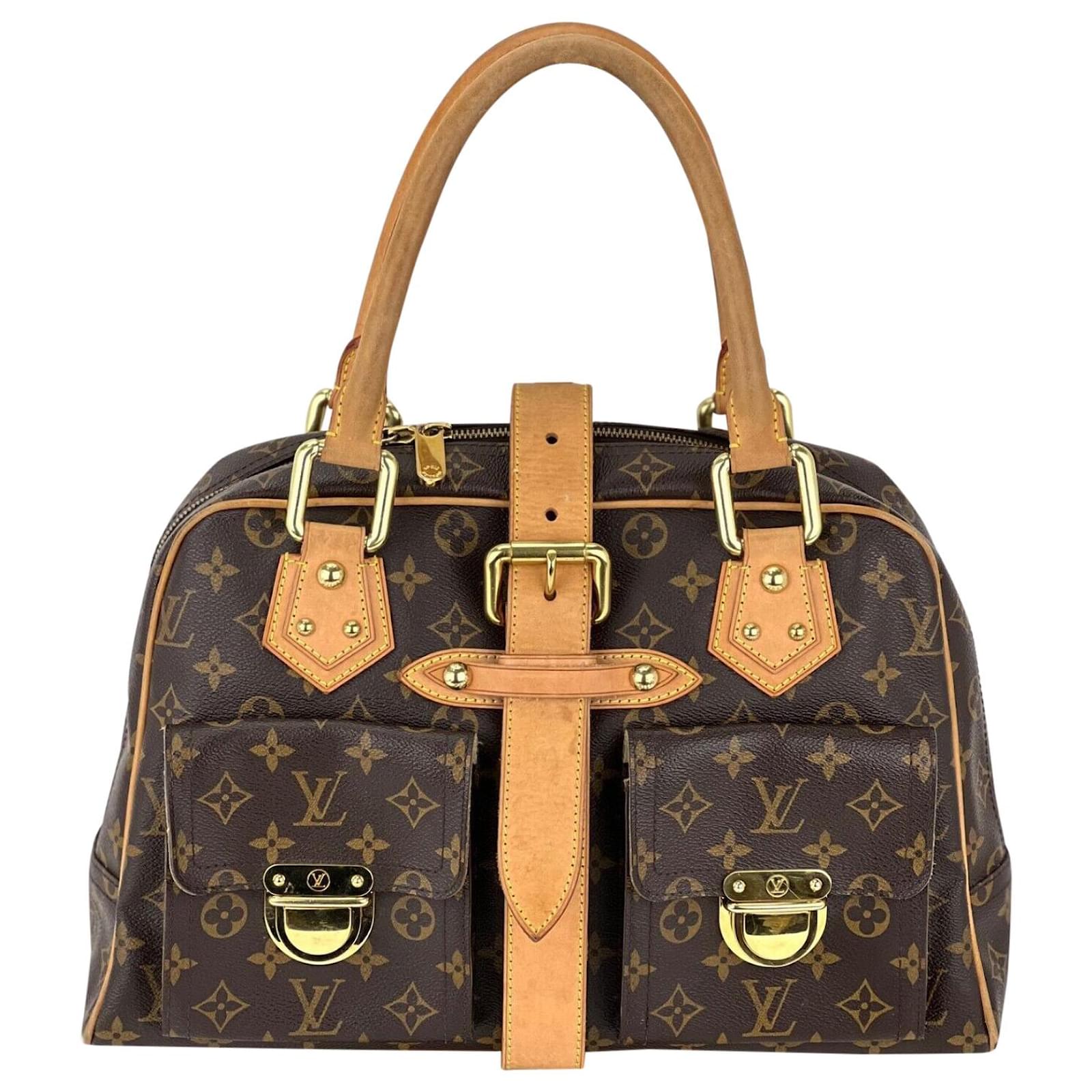 Louis Vuitton Handtasche Manhattan Gm Monogram Canvas Shoulder Insert A  hinzugefügt994-D
