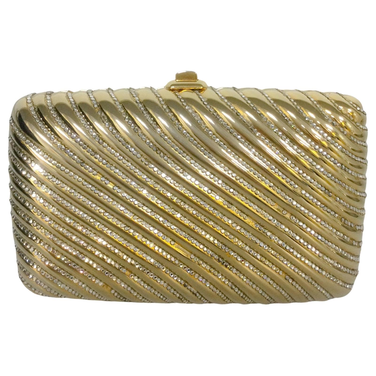 Judith Leiber Crystal Strap Bag