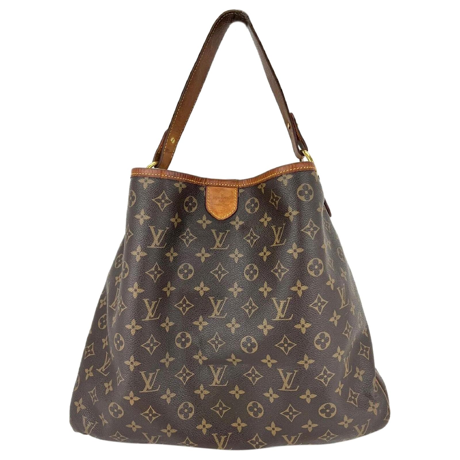 Louis Vuitton Handbag Delightful Mm Monogram Canvas Shoulder Bag