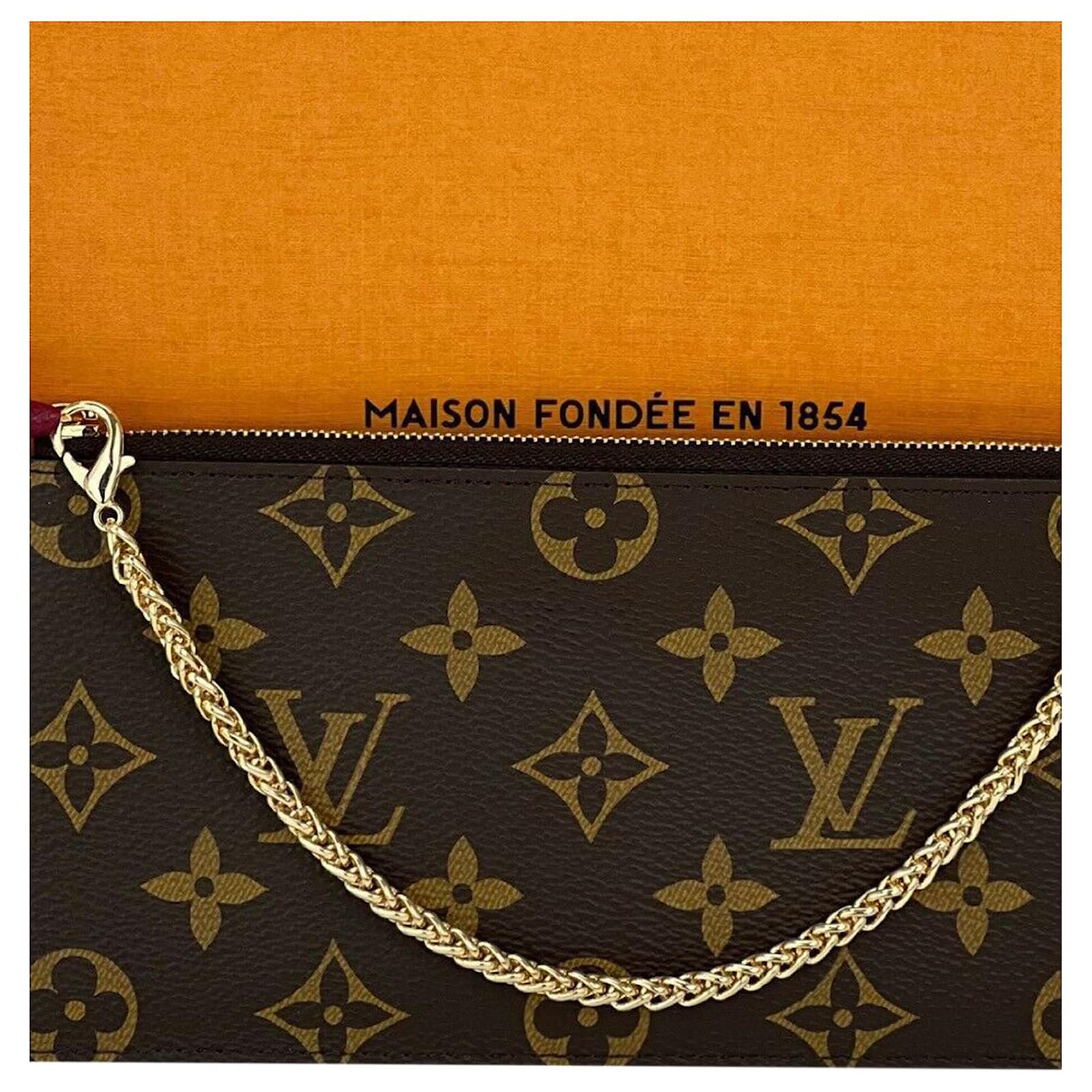 louis vuitton insert with chain