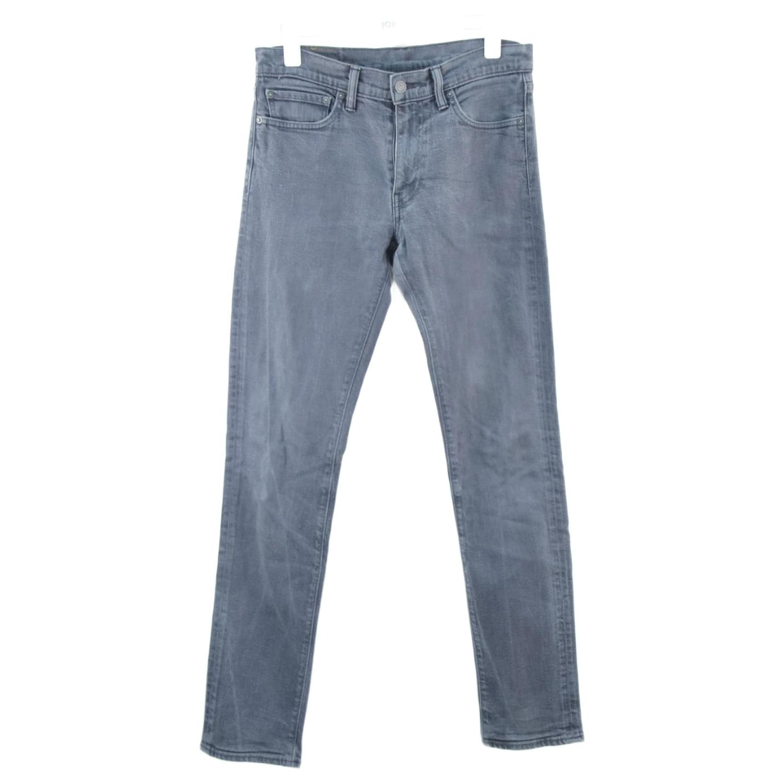 Levi's Jean Levis 32 Grey Cotton ref.641892 - Joli Closet