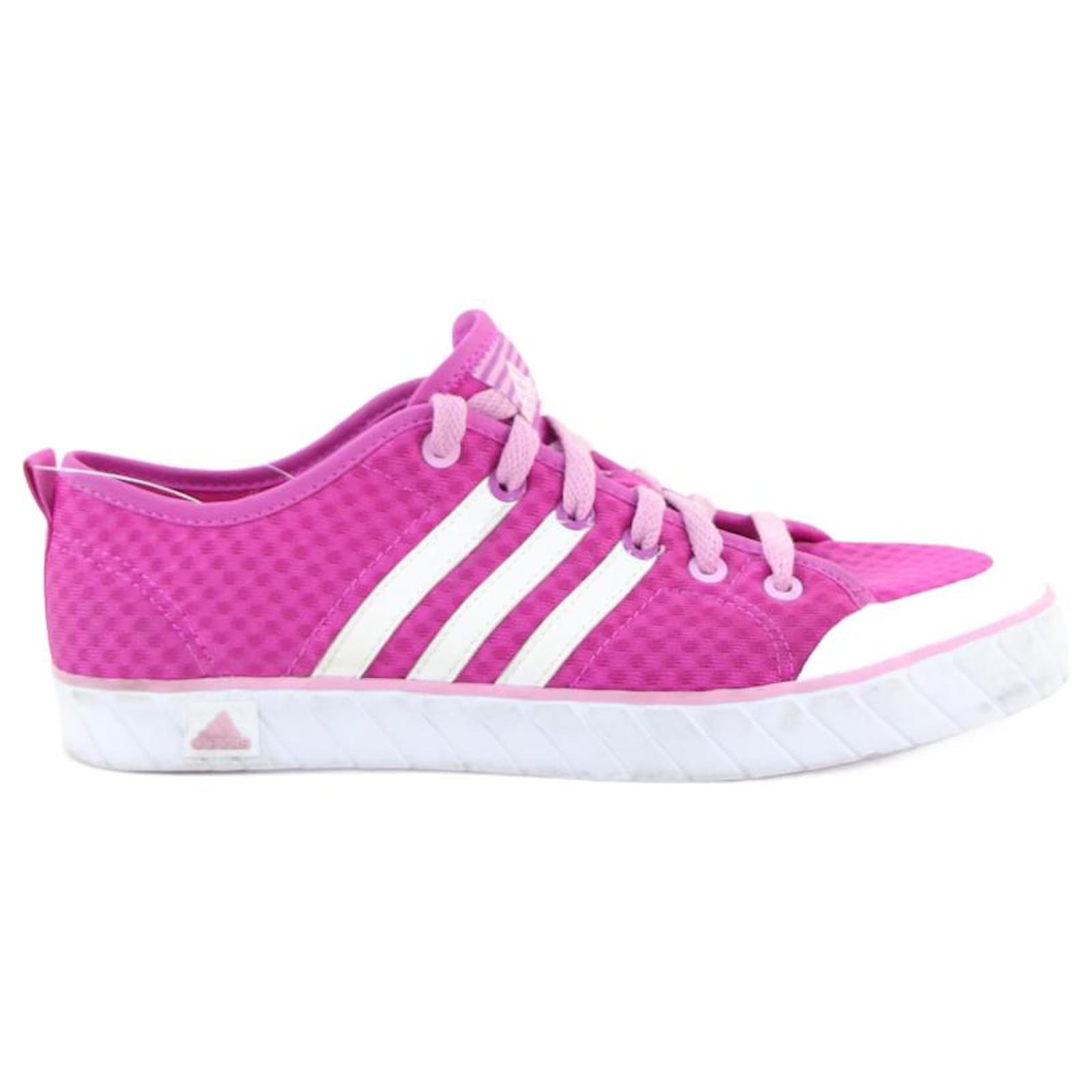 Adidas sneakers 40 Pink Cloth ref.641893 Joli Closet