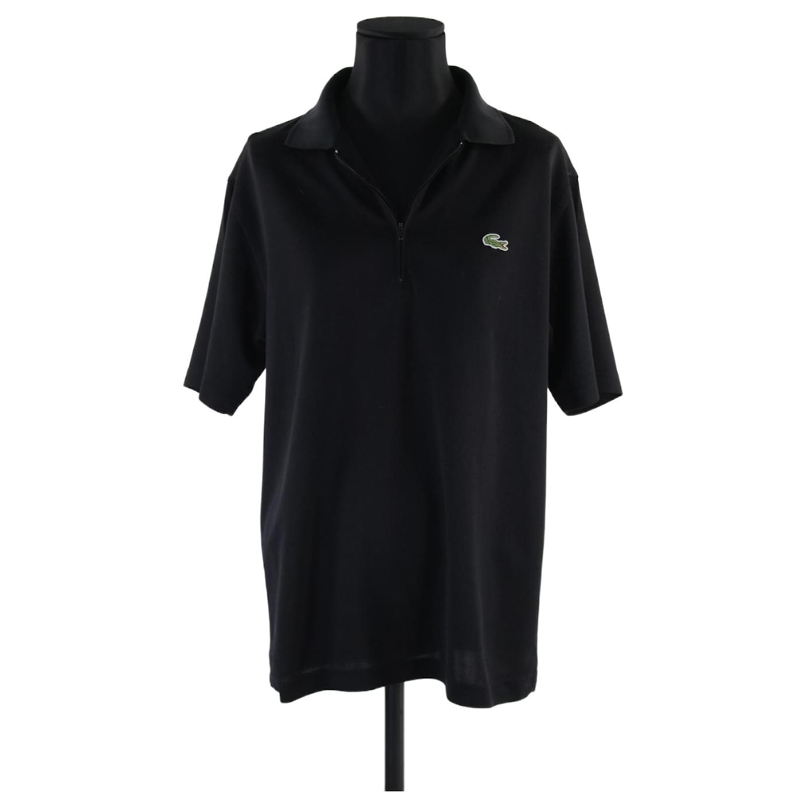 Lacoste Black Vintage Top-Bust 36