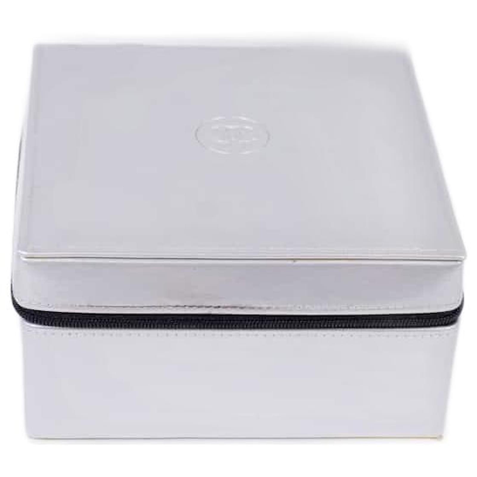 Chanel pencil case Silvery Plastic ref.644269 - Joli Closet