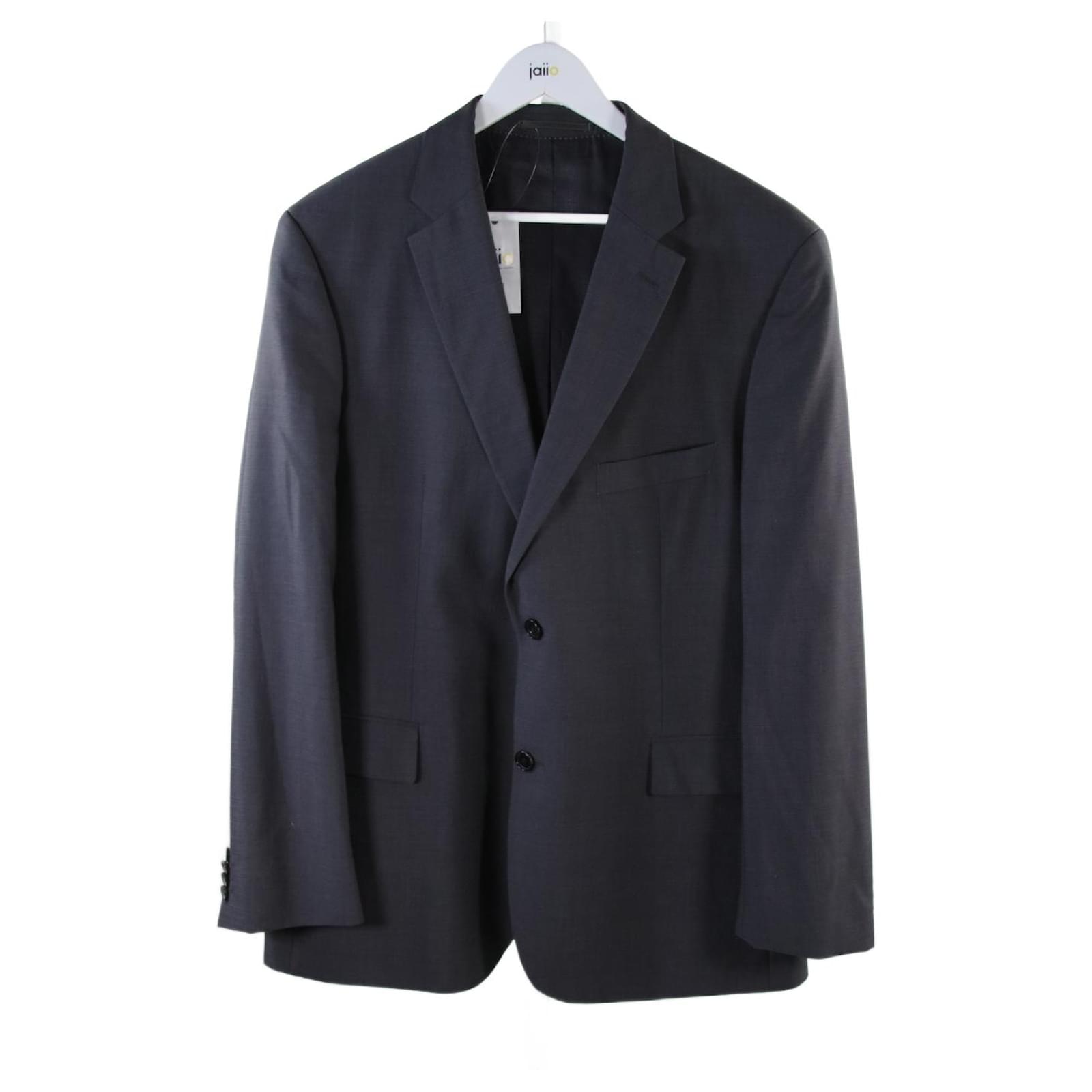 Hugo Boss XXXL Suit Grey Wool ref.645398 - Joli Closet