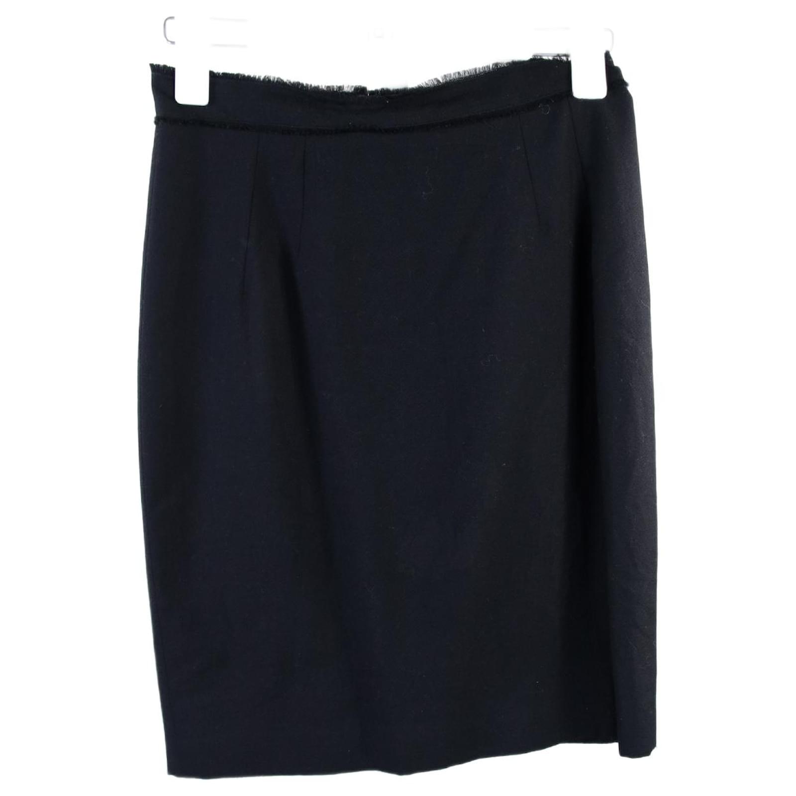 Dolce & Gabbana skirt 36 Black Wool ref.645640 - Joli Closet