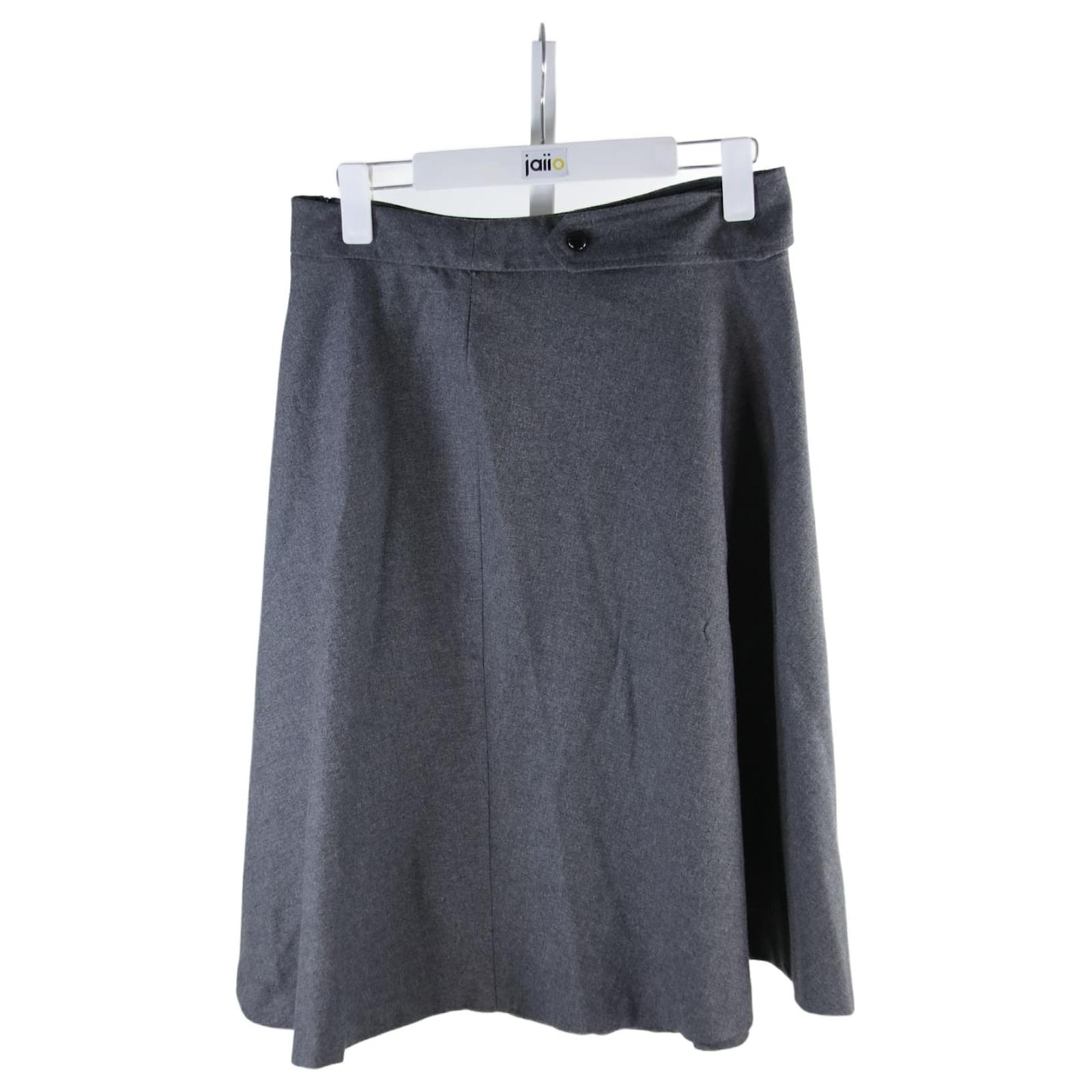 Skirt LES PETITES 40 Grey ref.646095 - Joli Closet
