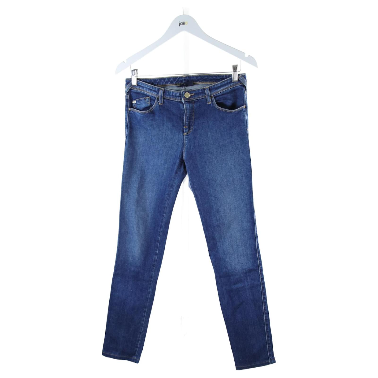 Armani Exchange Denim Pants in Blue for Men | Lyst