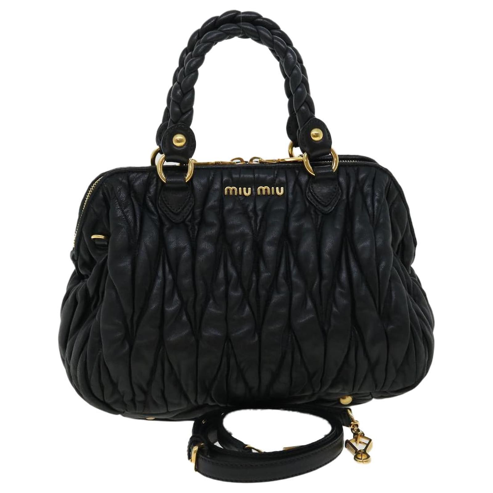 Sacchetto Miu Miu Miu Borsa A Mano Borsa Beau In Velluto A Coste